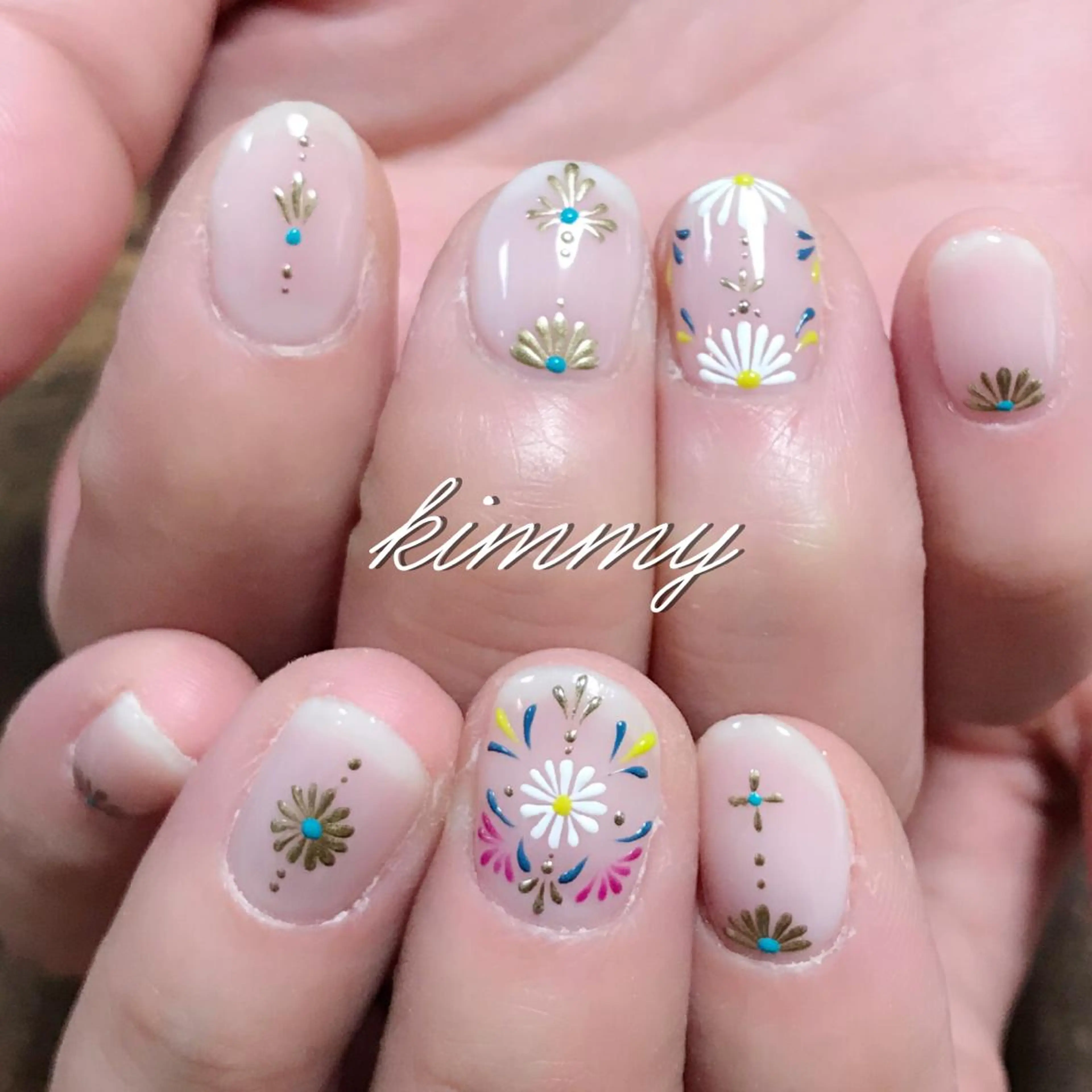 ネイル ハンドネイル kimmy nailsのネイルデザイン