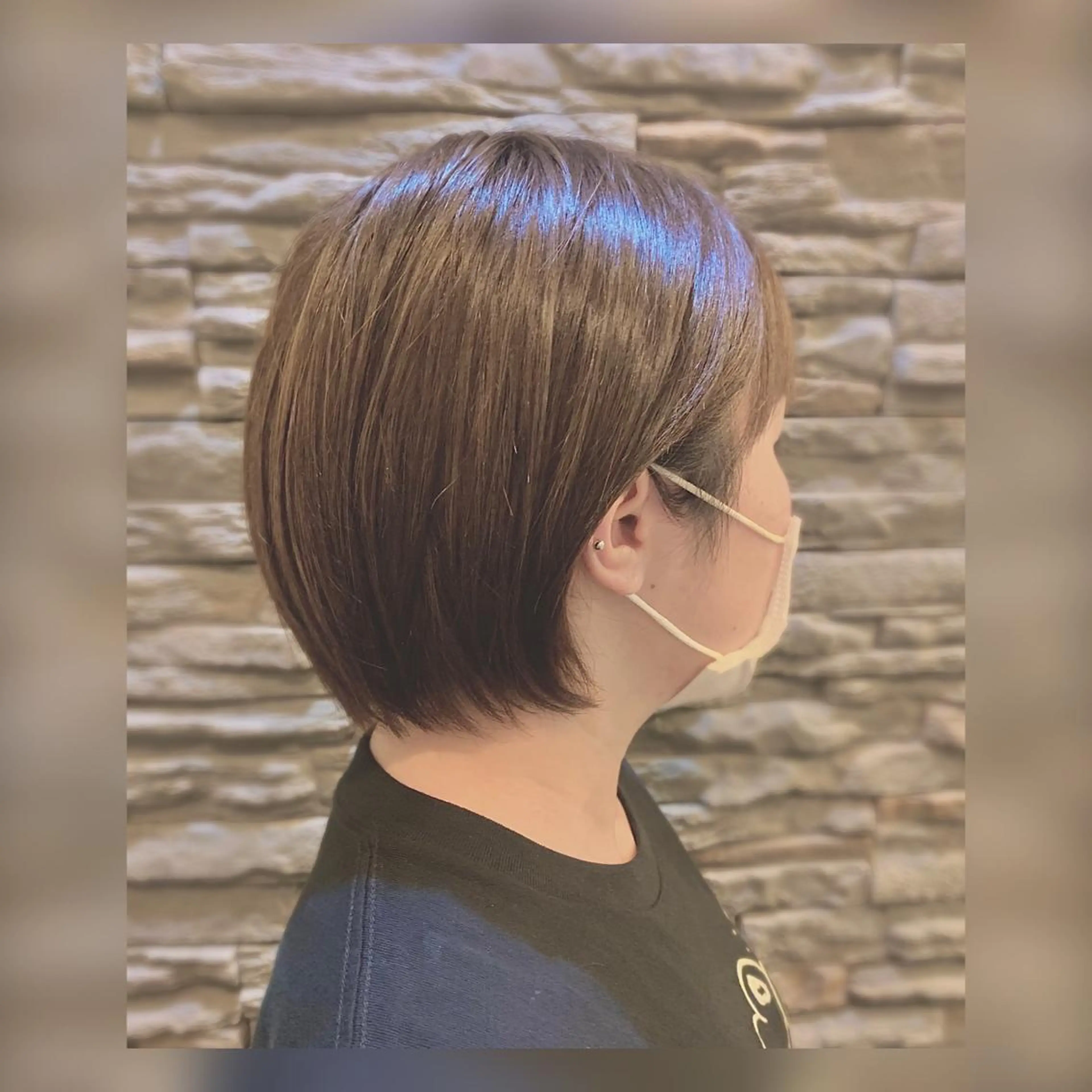 ショート ショートヘア 髪質改善美容室Qin hair所属・【女性限定】 👑hanaのヘアスタイル