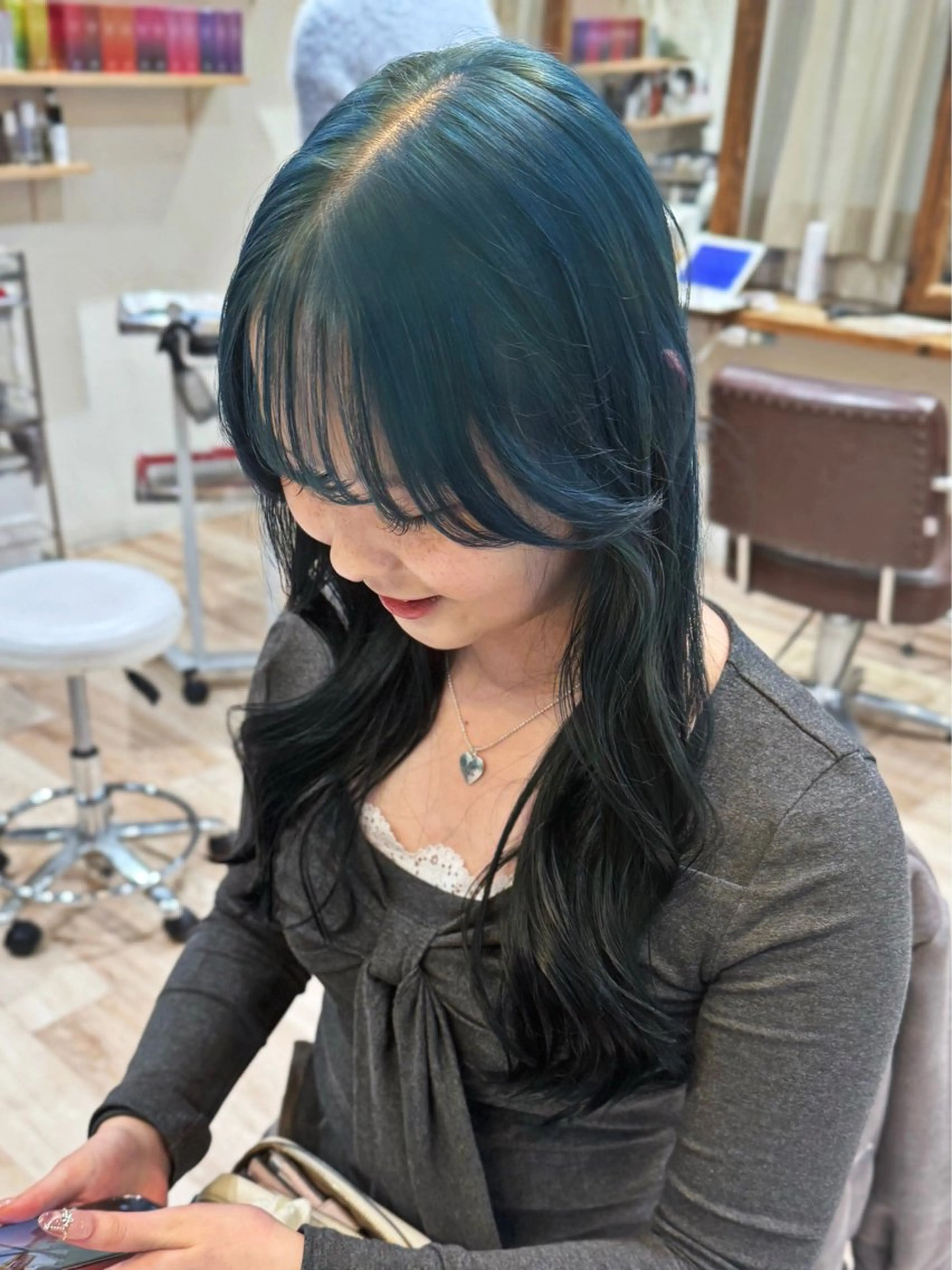 ロング ヘアカラー モテhair♡.* ﾏﾂｴｸ/さくら🍨のマツエク・マツパデザイン