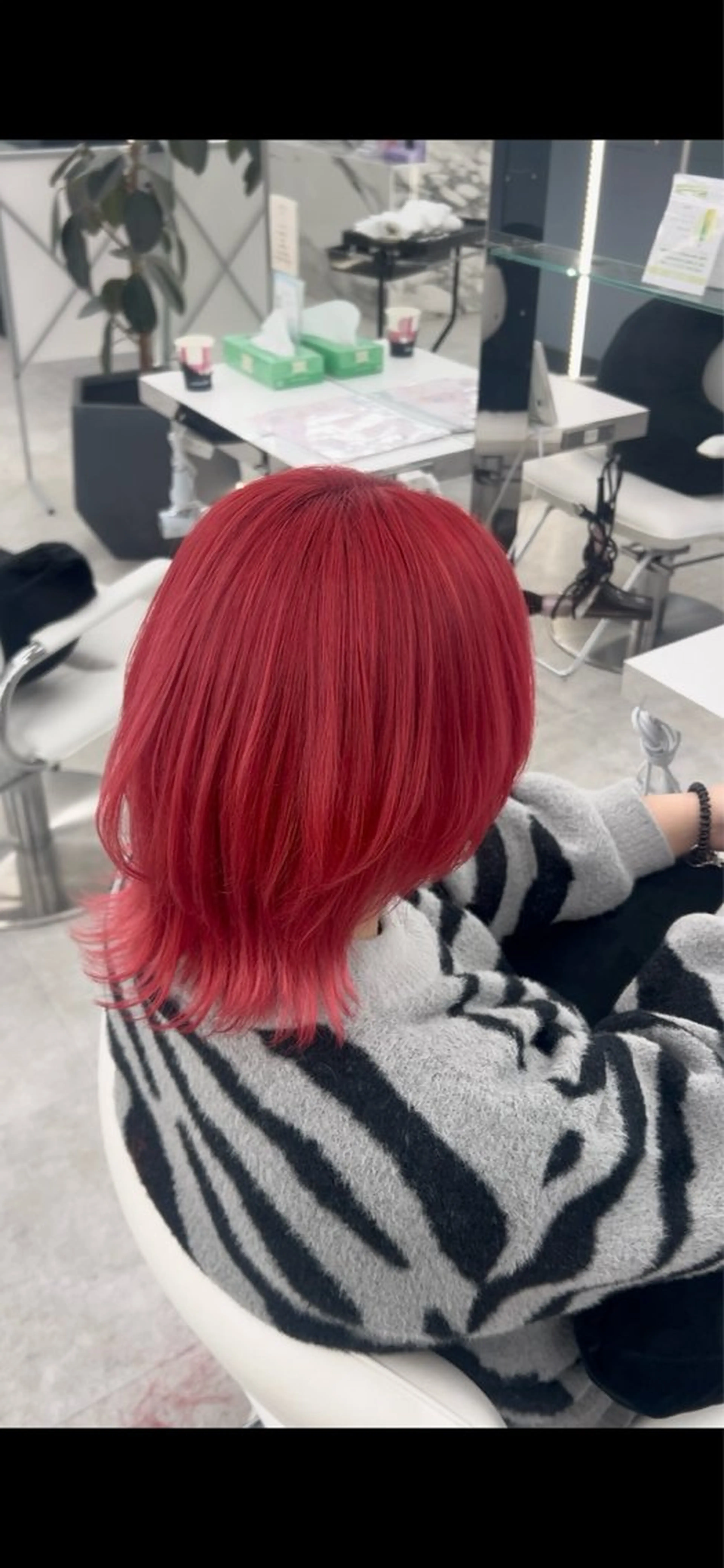 ミディアム カラー ヘアカラー ブリーチなしダブル カラー特化🫧きののヘアスタイル