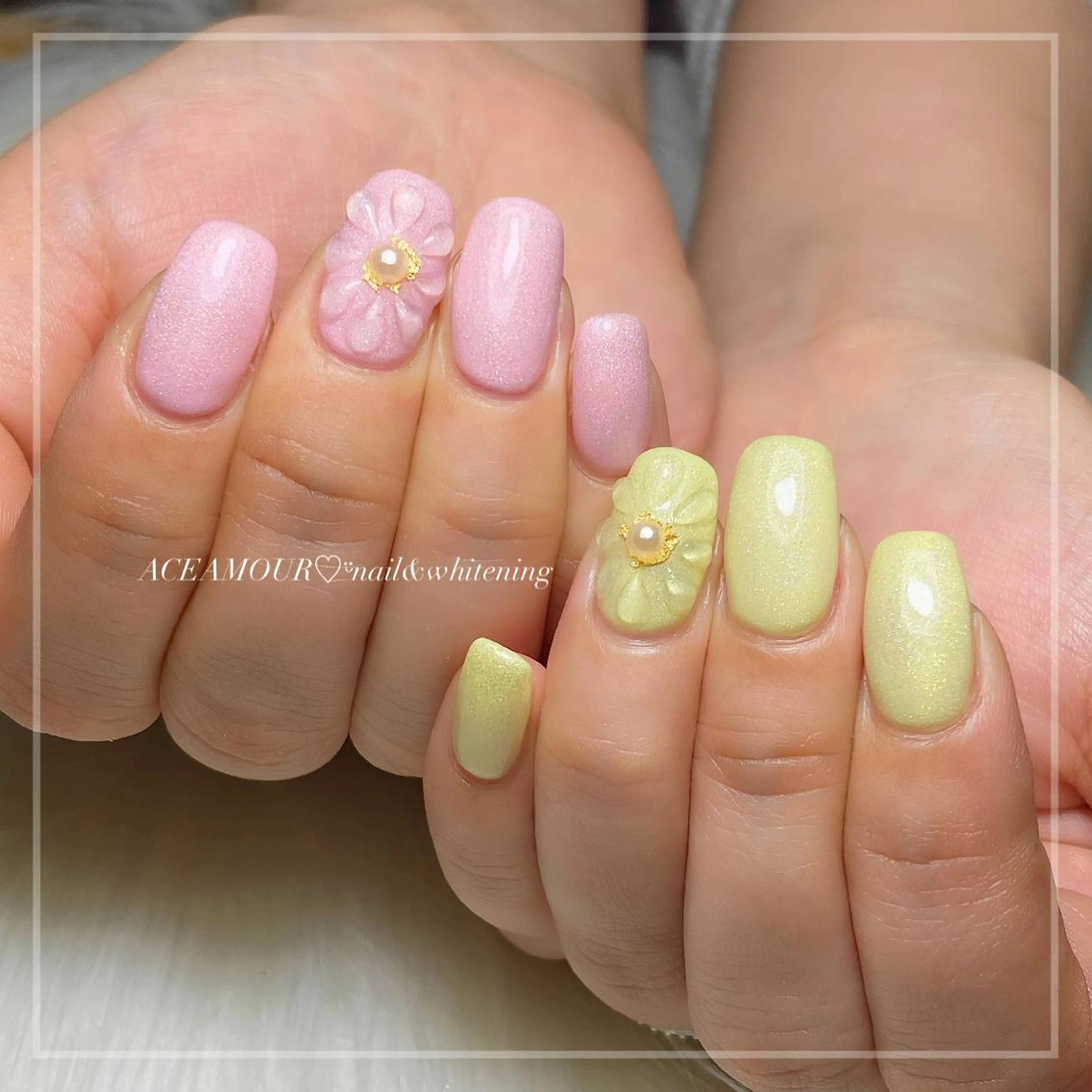 ネイル ネイル/耳つぼ /新ホワイトニングのネイルデザイン