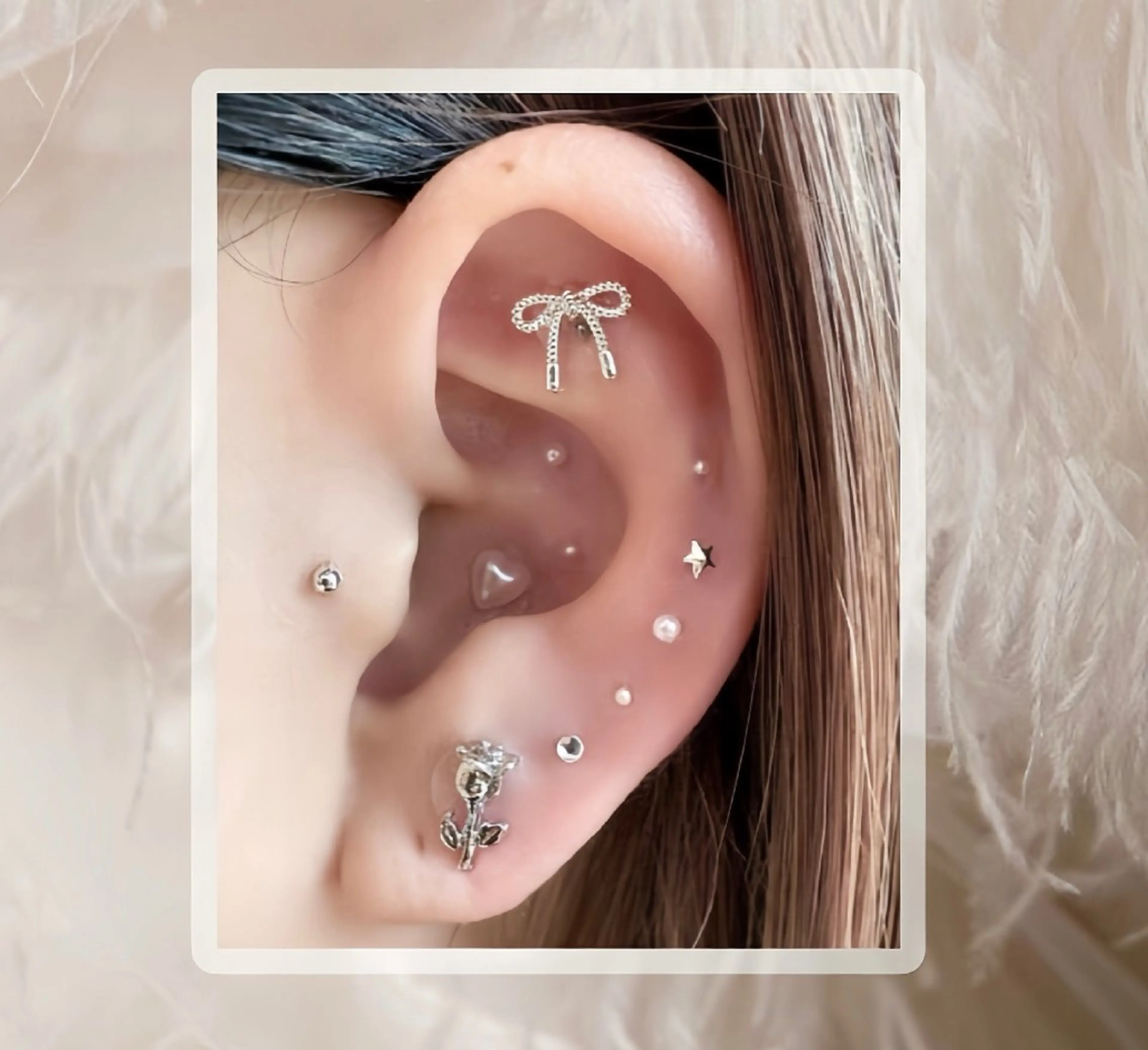 今話題💗 韓国製耳つぼジュエリースタート✨の写真