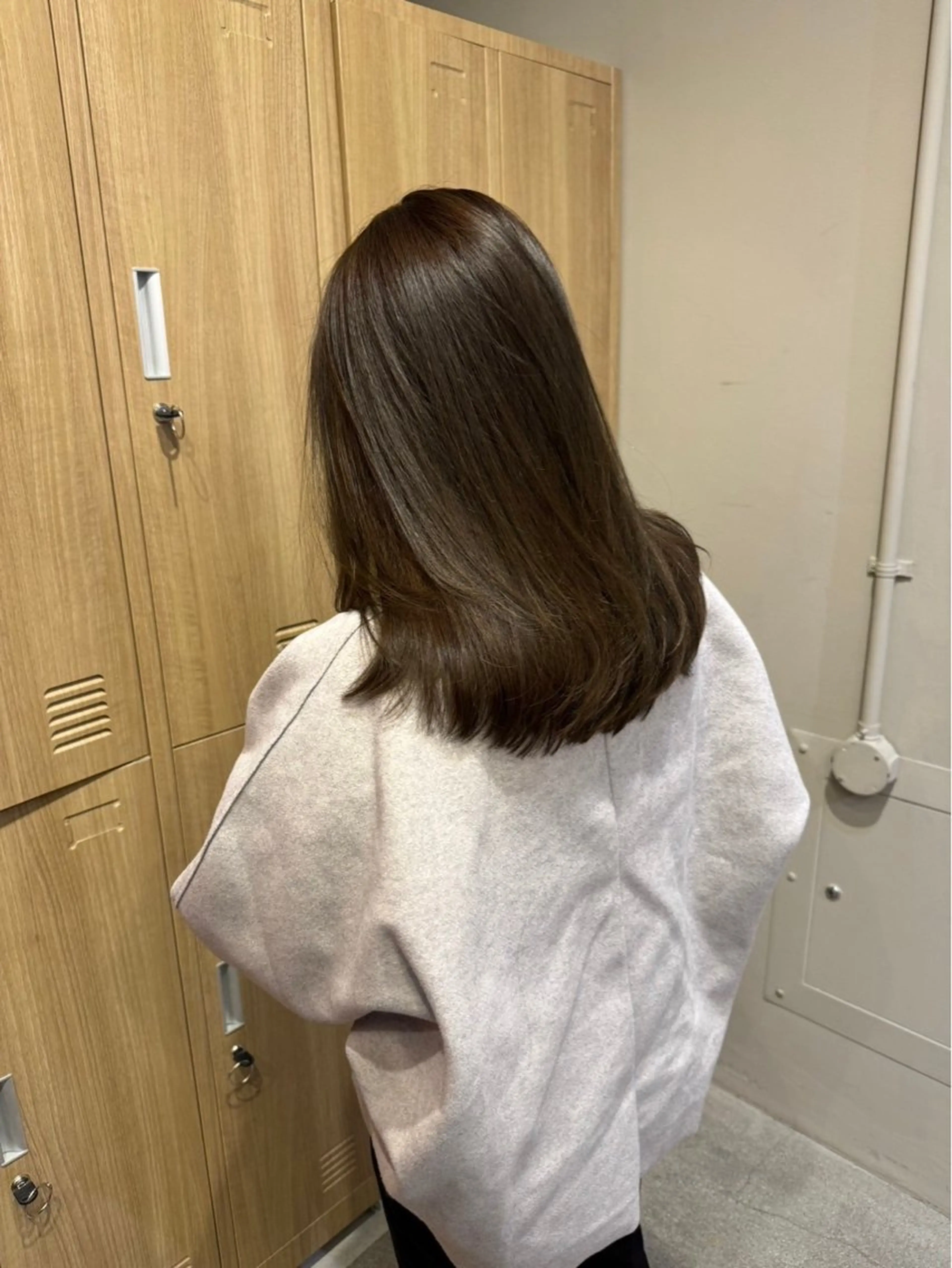 カラー レイヤーカット🍏 パーマ/ののかのヘアスタイル