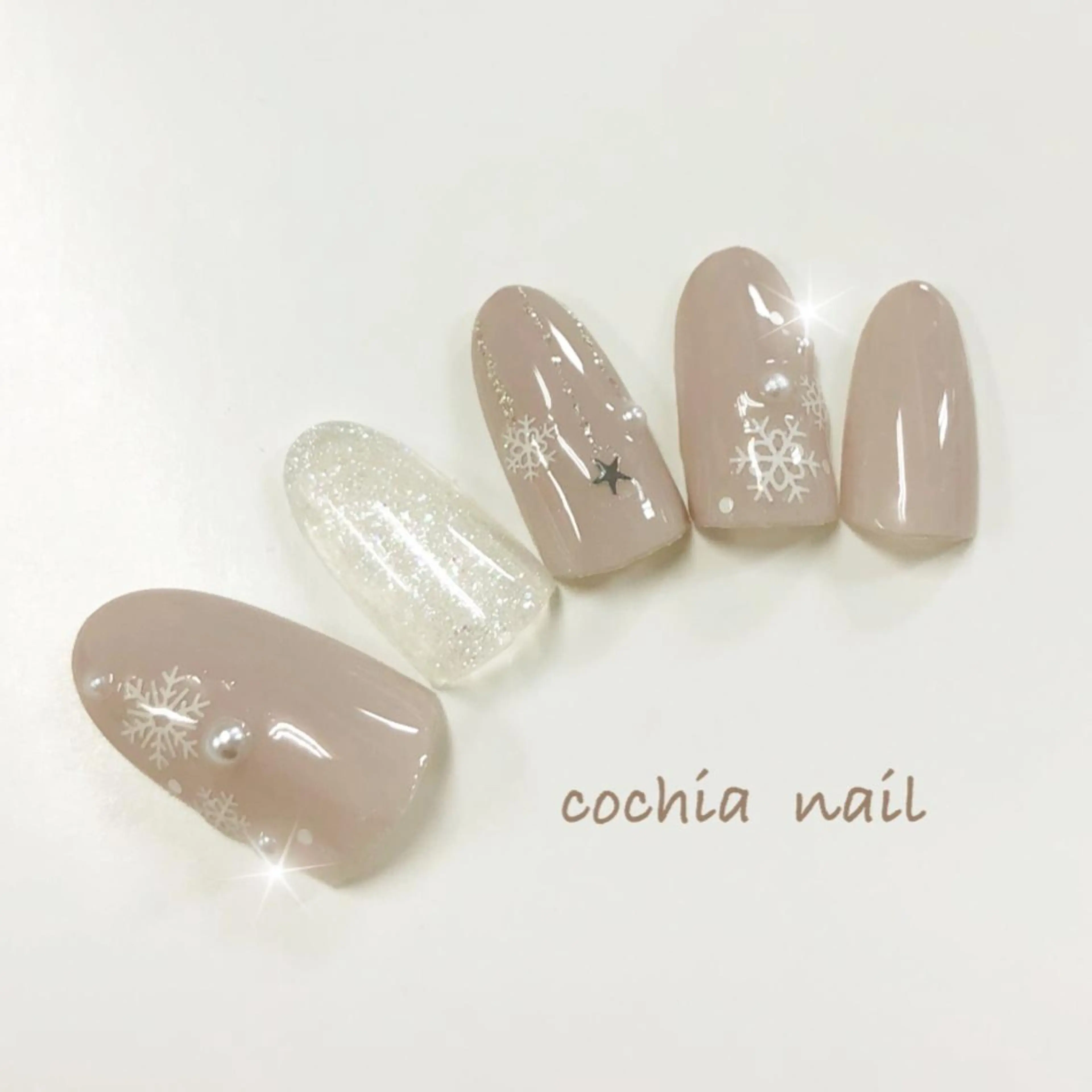 ネイル ハンドネイル ☆Cochia nail☆のネイルデザイン