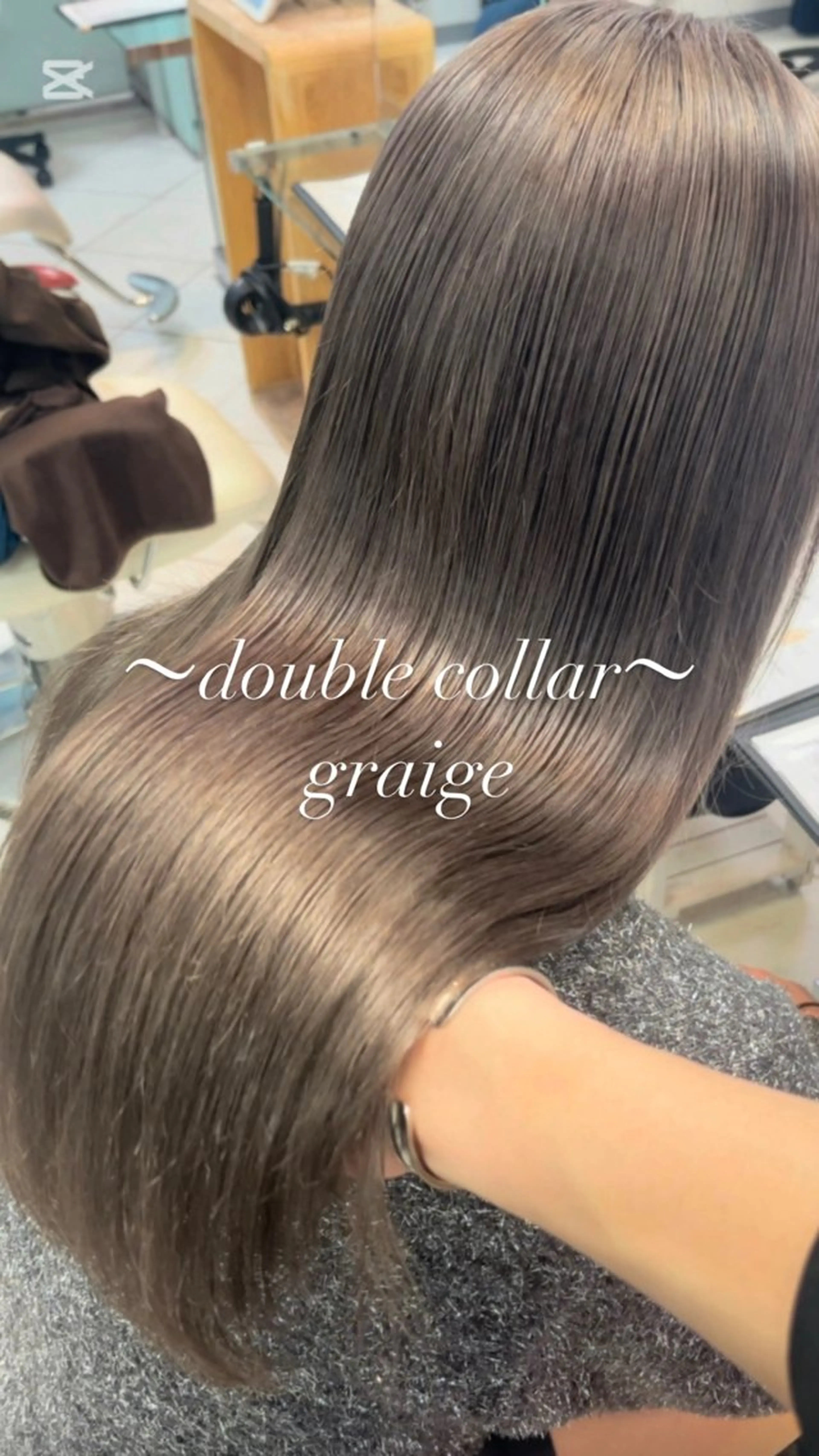 ロング カラー カット ヘアカラー トリートメント 🌿earth亀有店 【緑髪のノブ】🌿のヘアスタイル