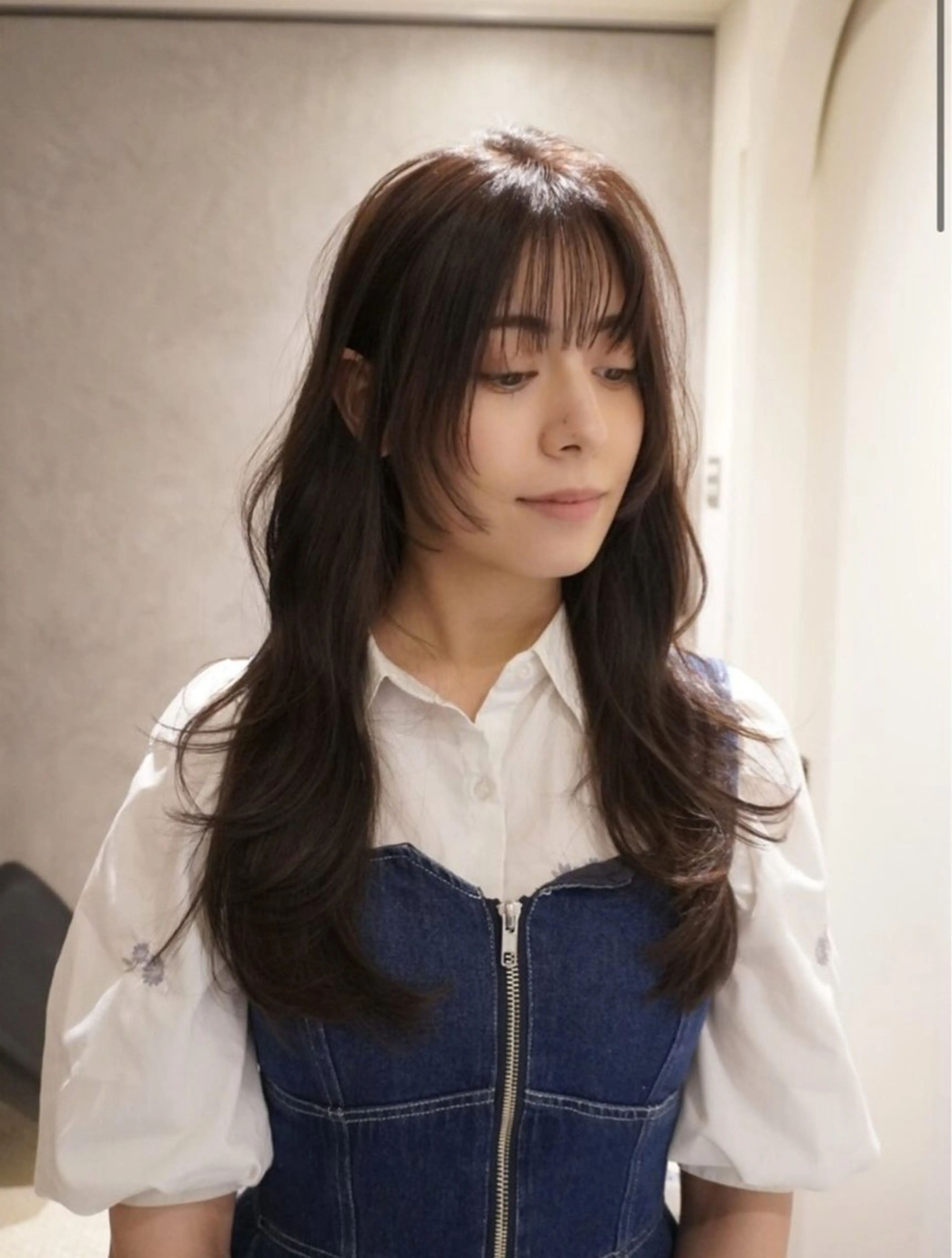 ロング 🐻清水 佑麻のヘアスタイル