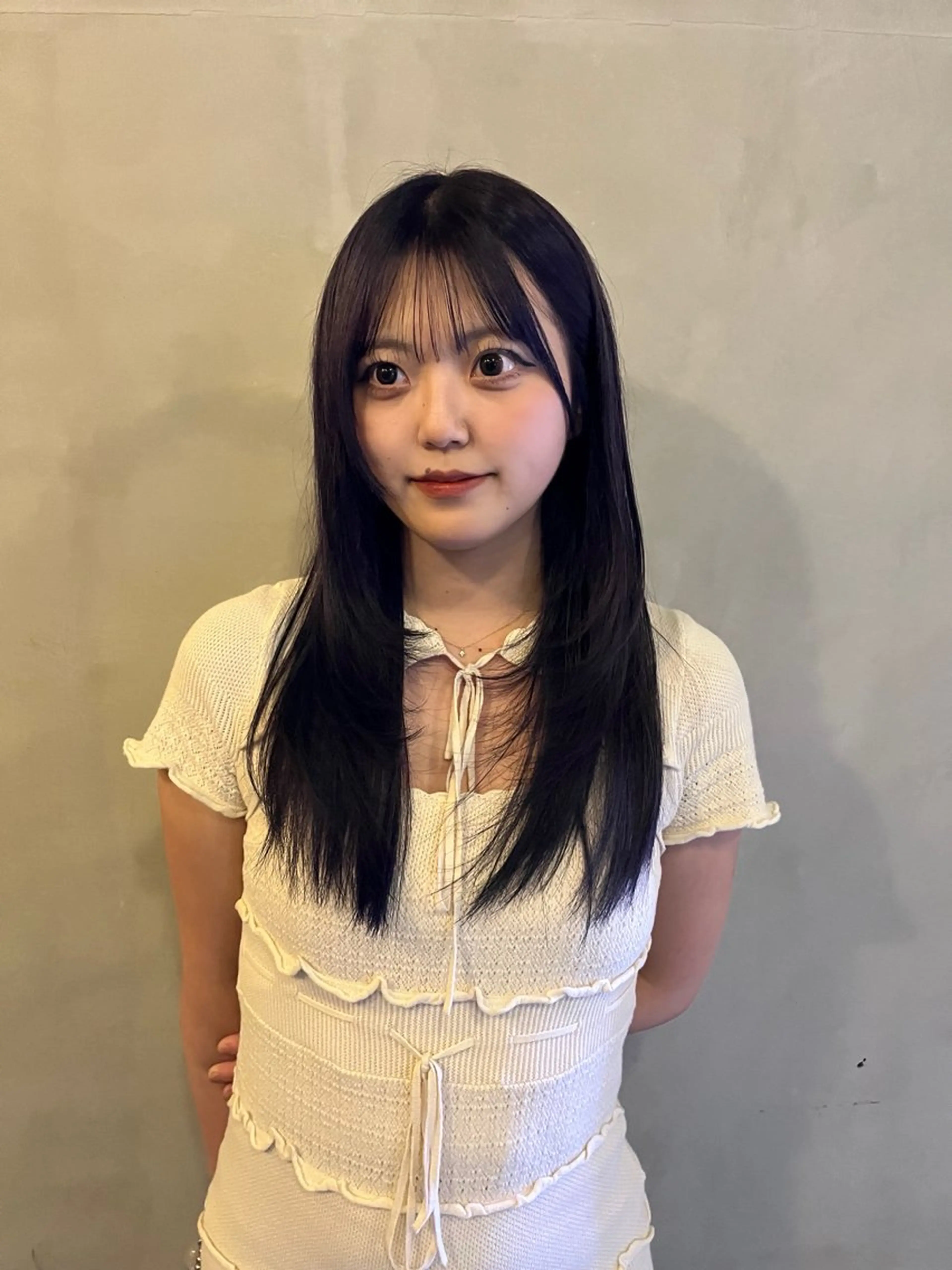 ロング 木曽 柚希のヘアスタイル