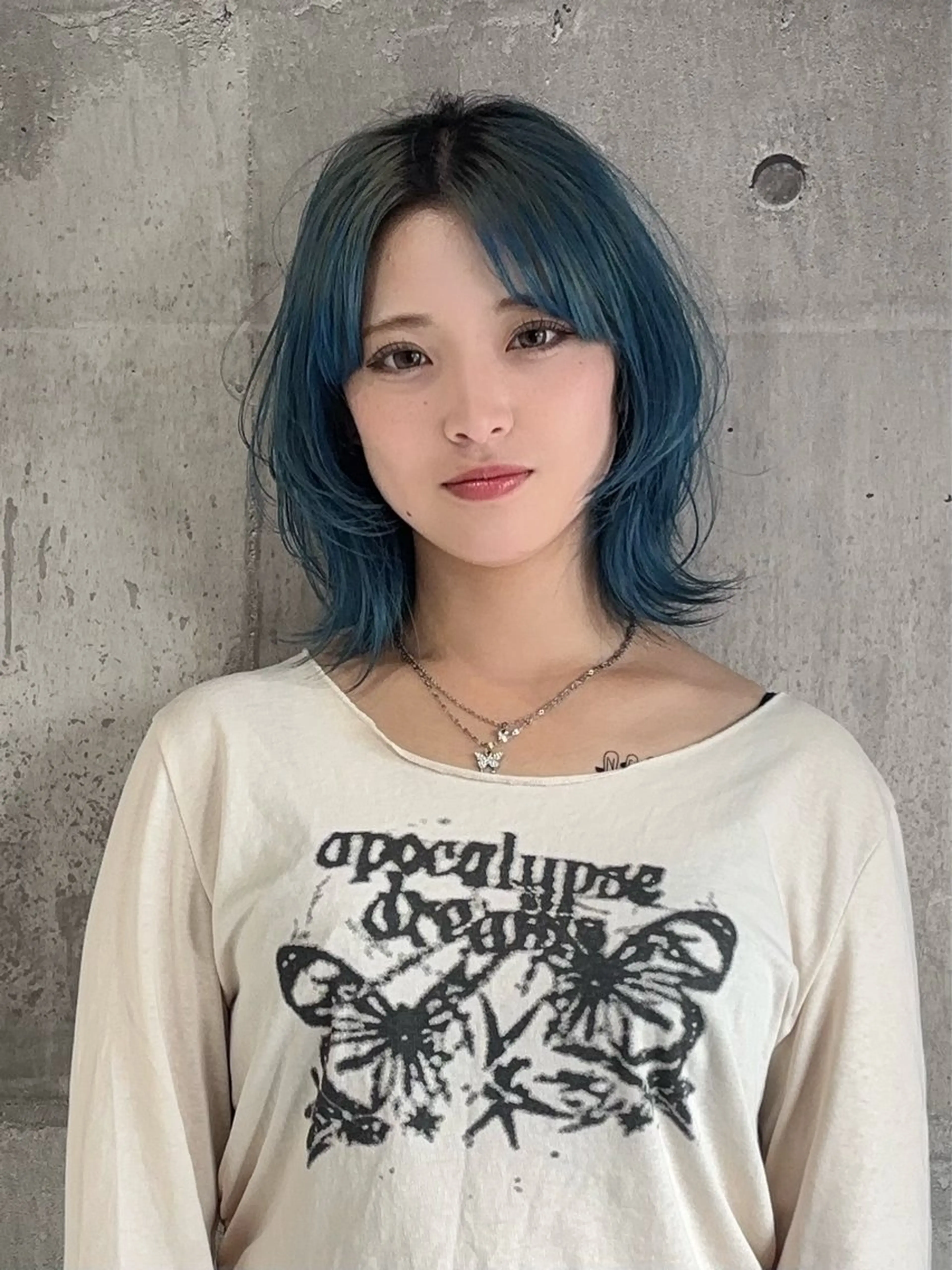 ミディアム ヘアカラー ボブ/ブリーチなし艶 カラー🫧sHOMaのヘアスタイル