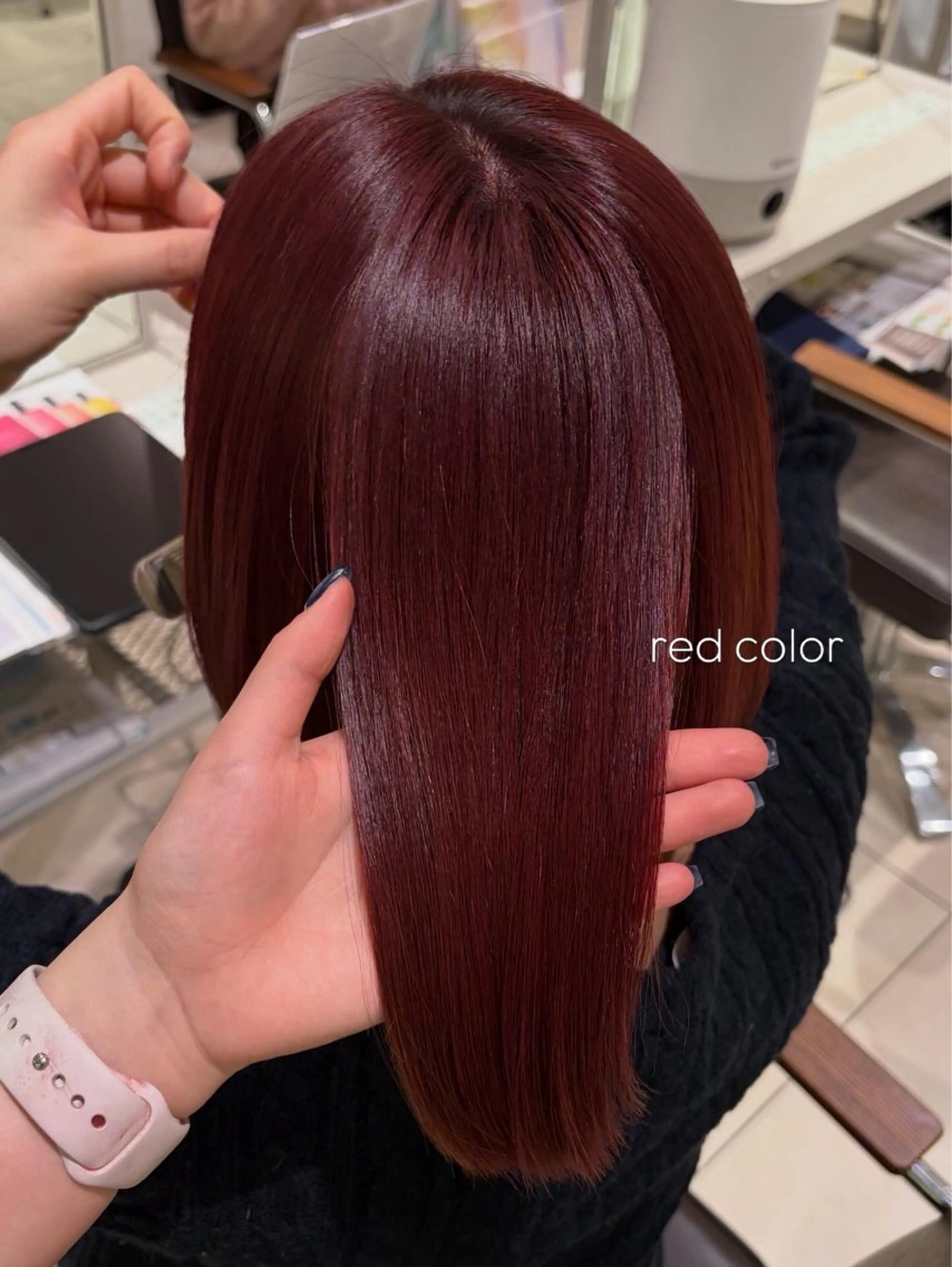 ショート ヘアカラー 愛されcolor💘 Aina/ツヤ髪のヘアスタイル