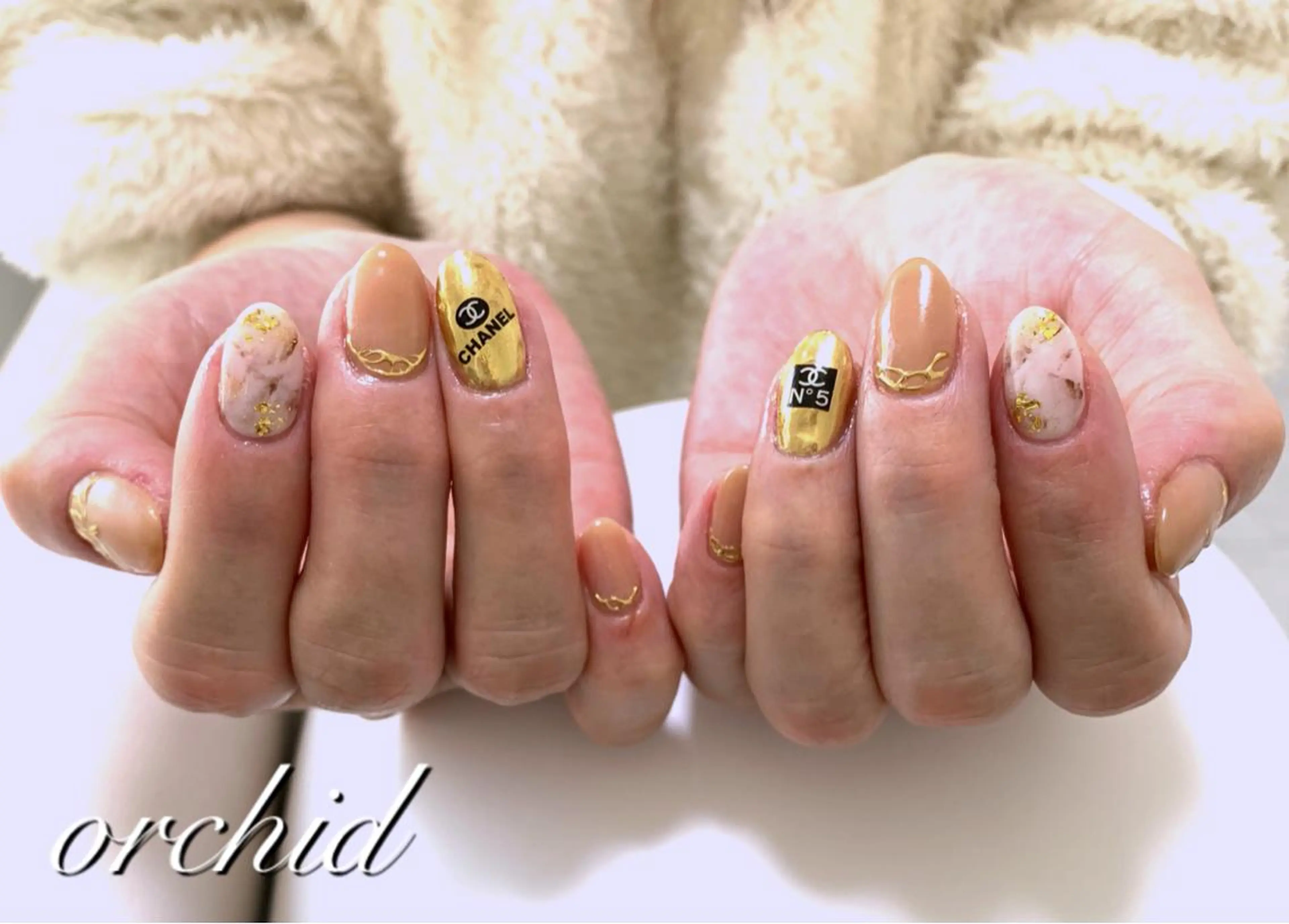 ネイル orchid ♡オーキッドのネイルデザイン