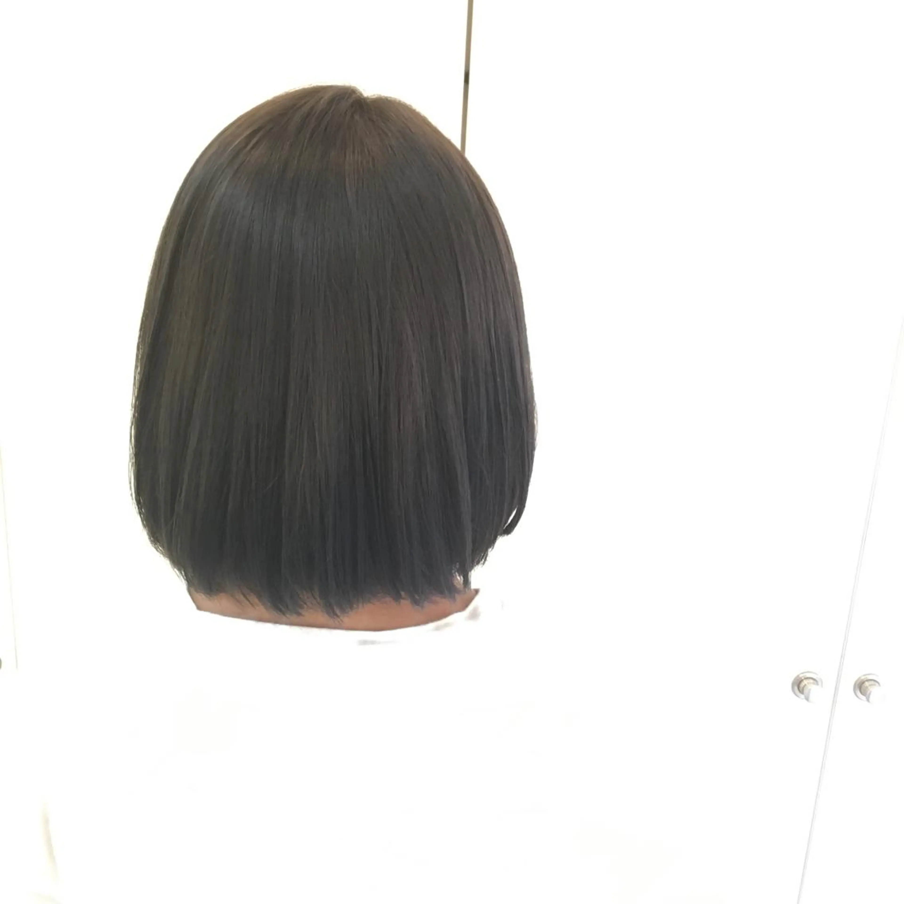 ミディアム カラー ダークグレー 広がり、まとまらない お悩み改善/ 中田のヘアスタイル