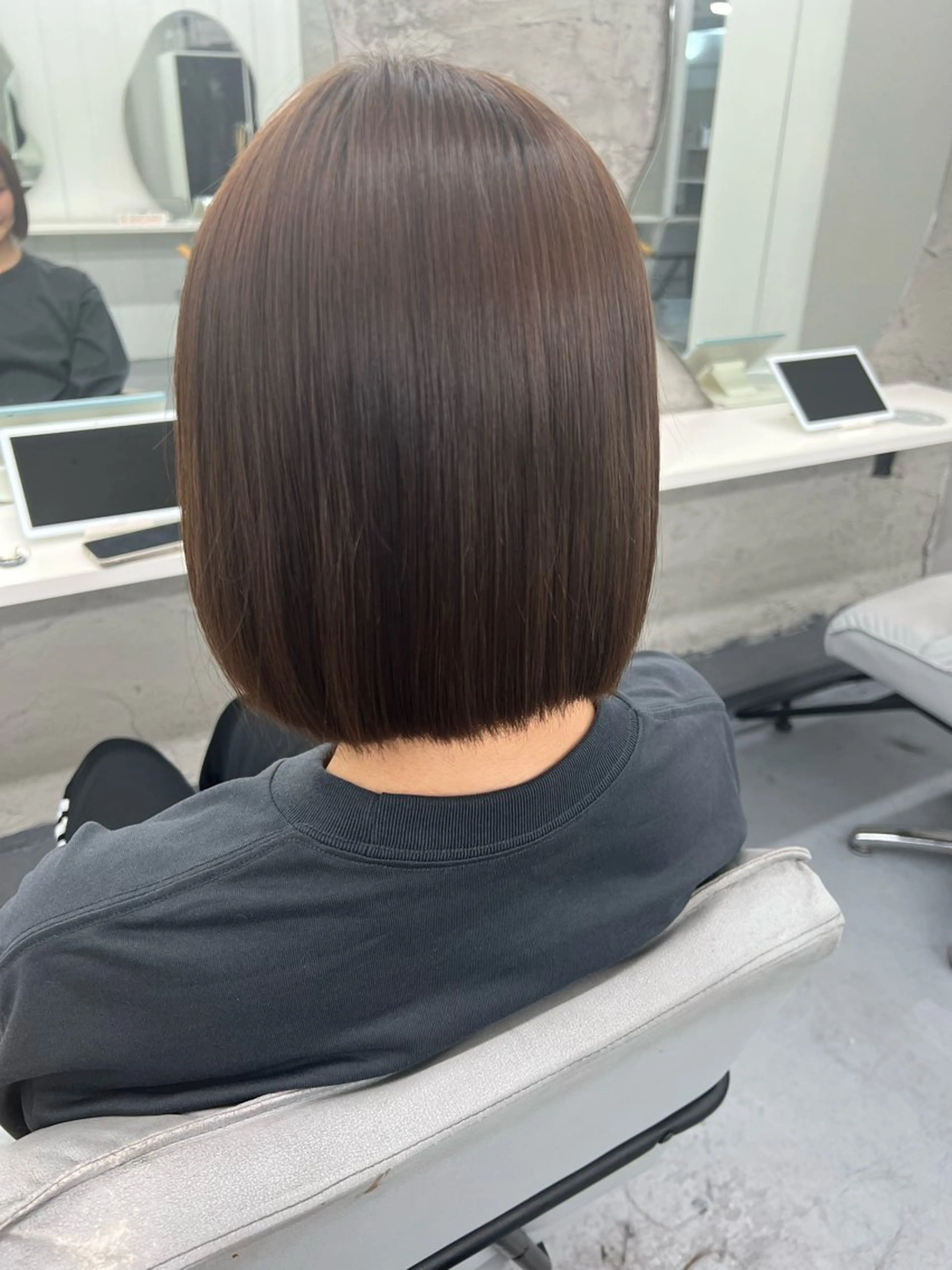 ショート ボブ 亀田 泰生のヘアスタイル