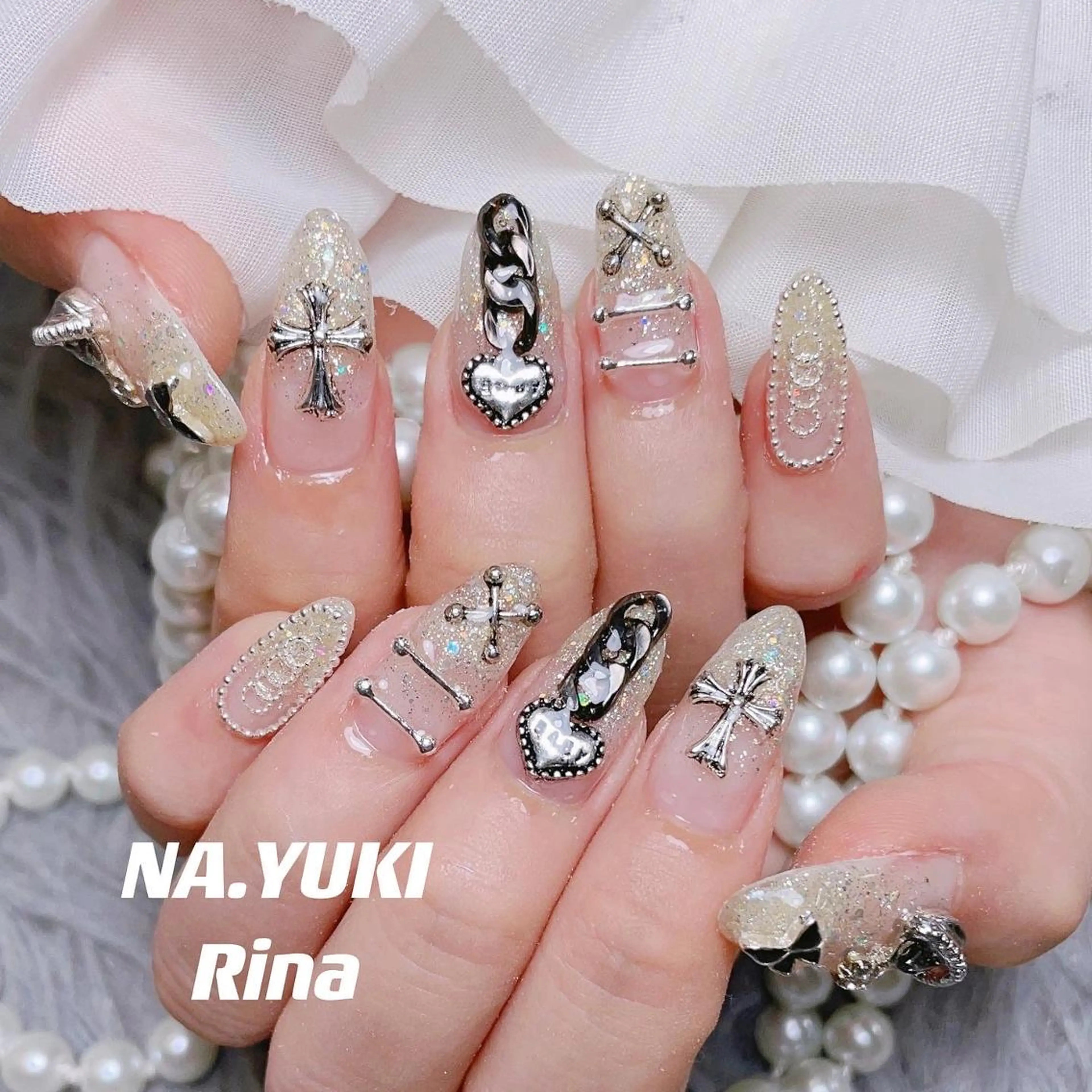 ネイル ハンドネイル 🎀 moo～ 🎀のネイルデザイン