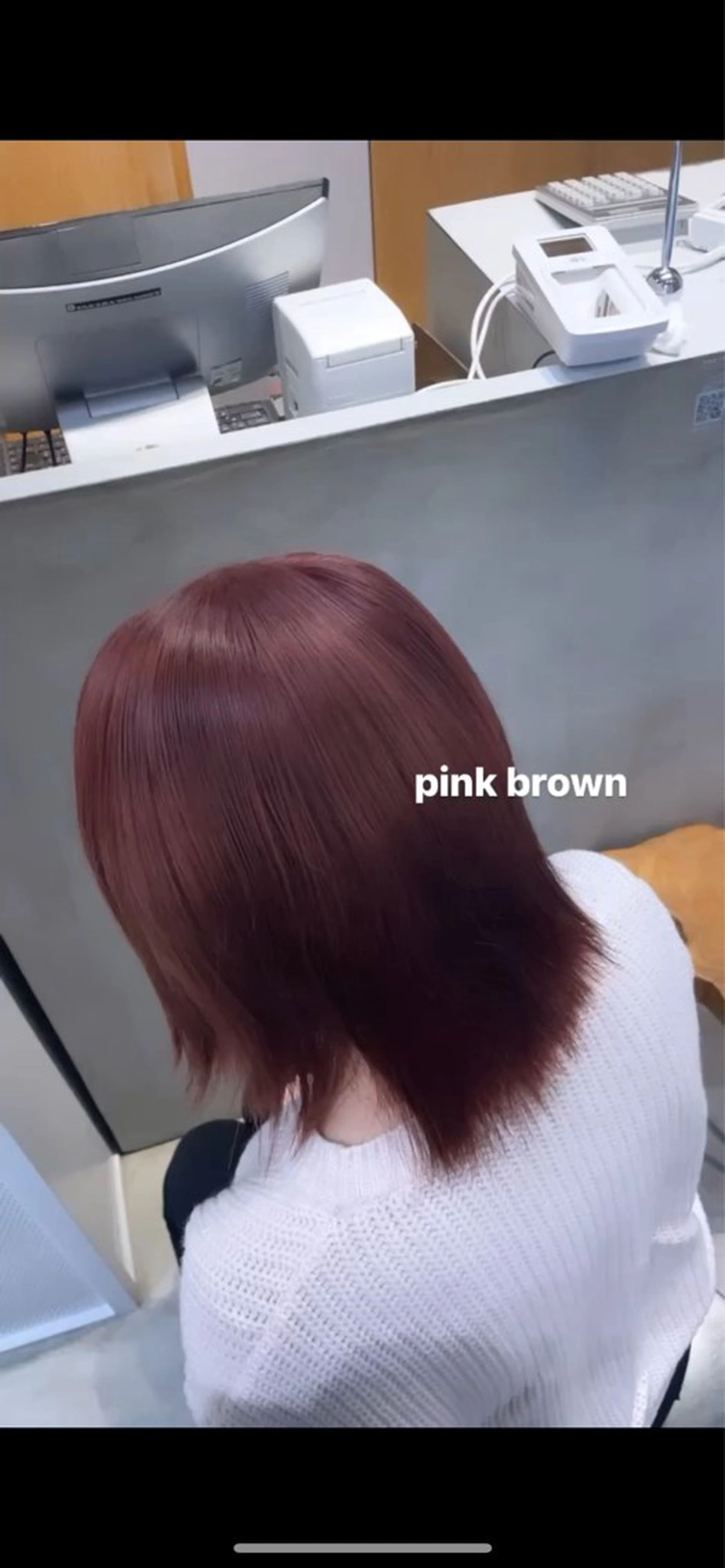 ミディアム ピンクブラウン 【🥀履歴修正🥀】 ハイトーン職人/拓真のヘアスタイル