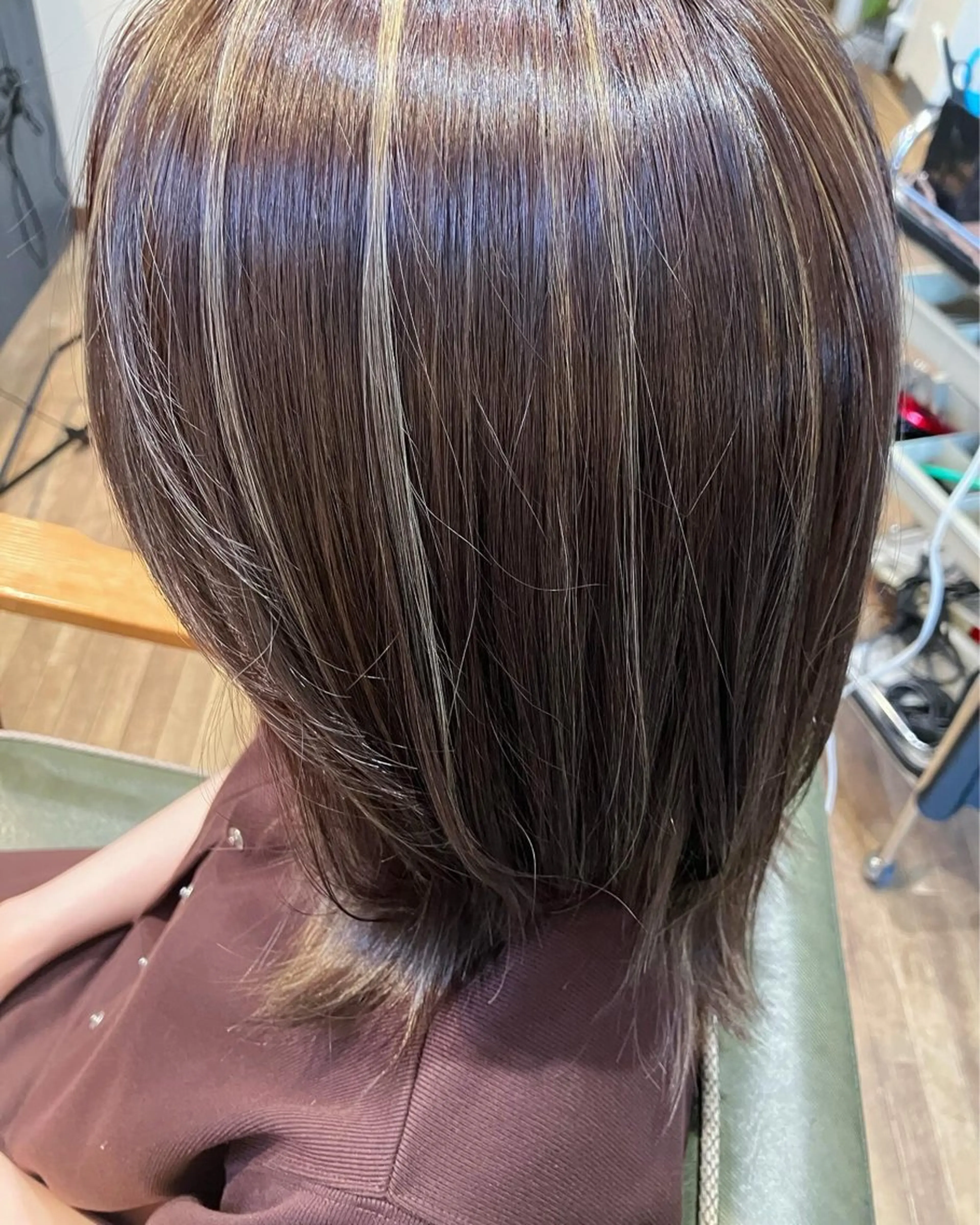 ミディアム カラー Ray hair 春日部のヘアスタイル