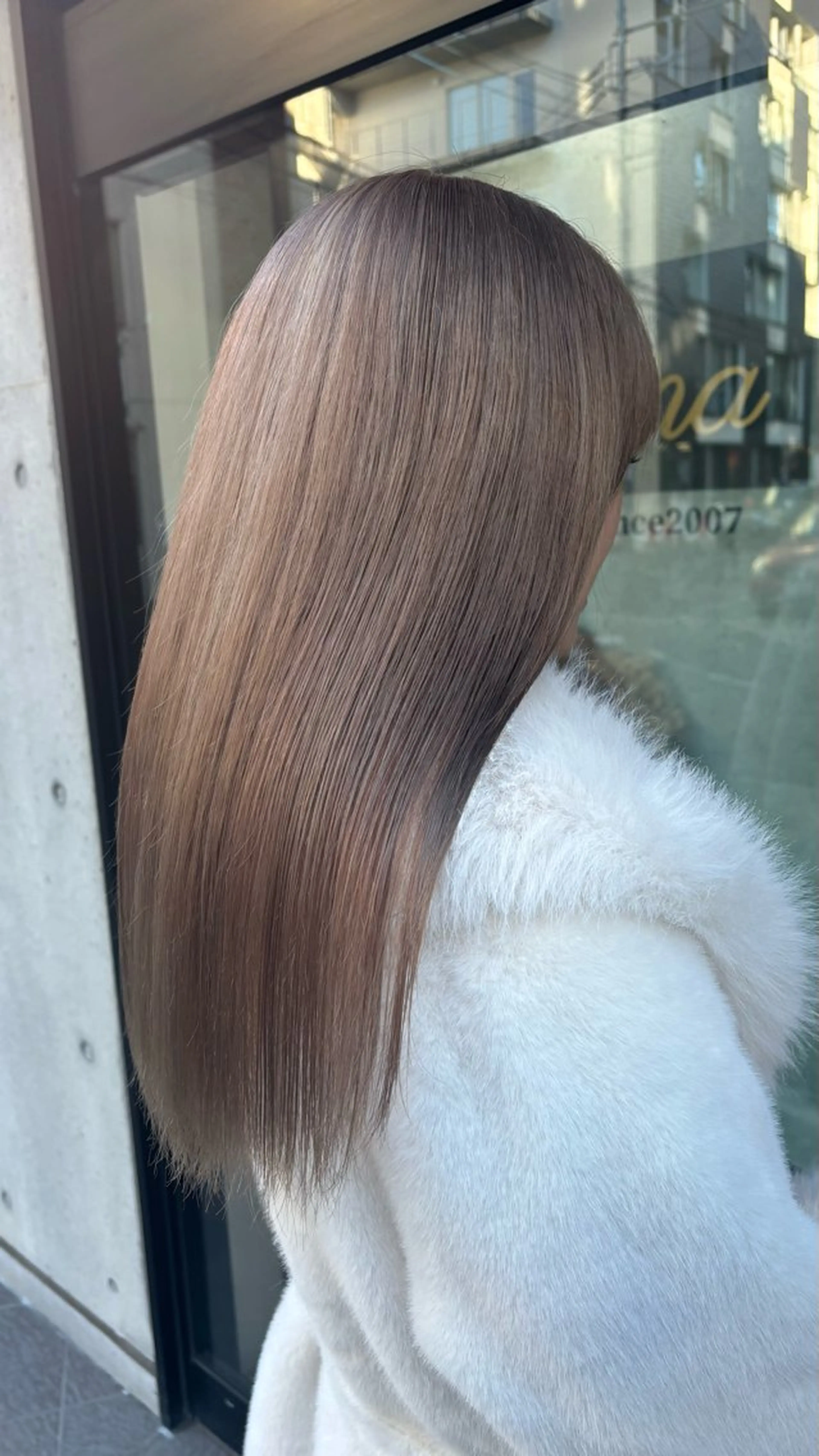 ロング カラー ヘアカラー 🐘おおうちみお🐘 /🍎暖色カラー🌸のヘアスタイル