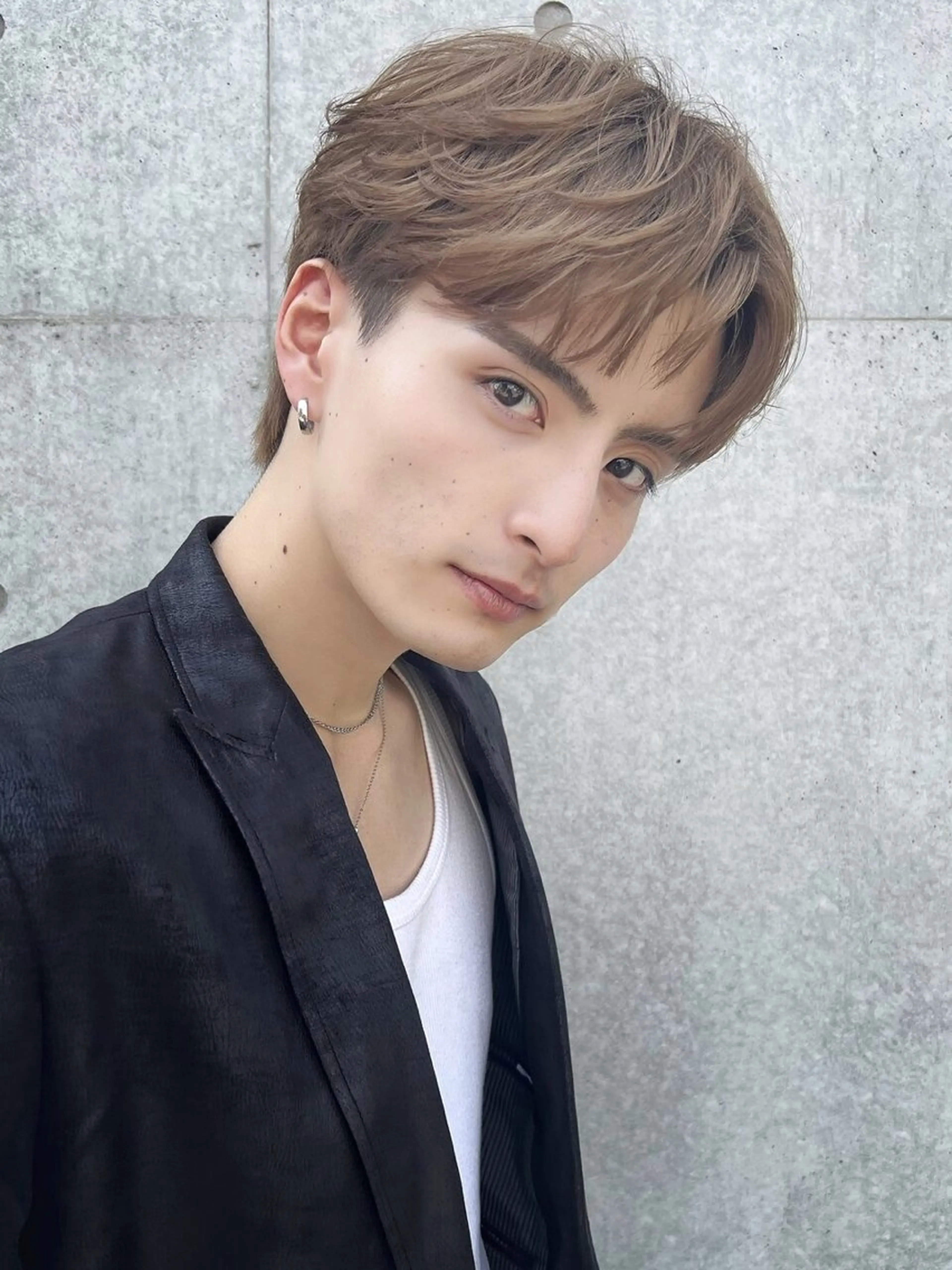 カラー ヘアアレンジ メンズ カット 縮毛矯正 トリートメント ヘッドスパ ヘアセット ✨【公式】渋谷メンズ サロン BLUCK✨のヘアスタイル