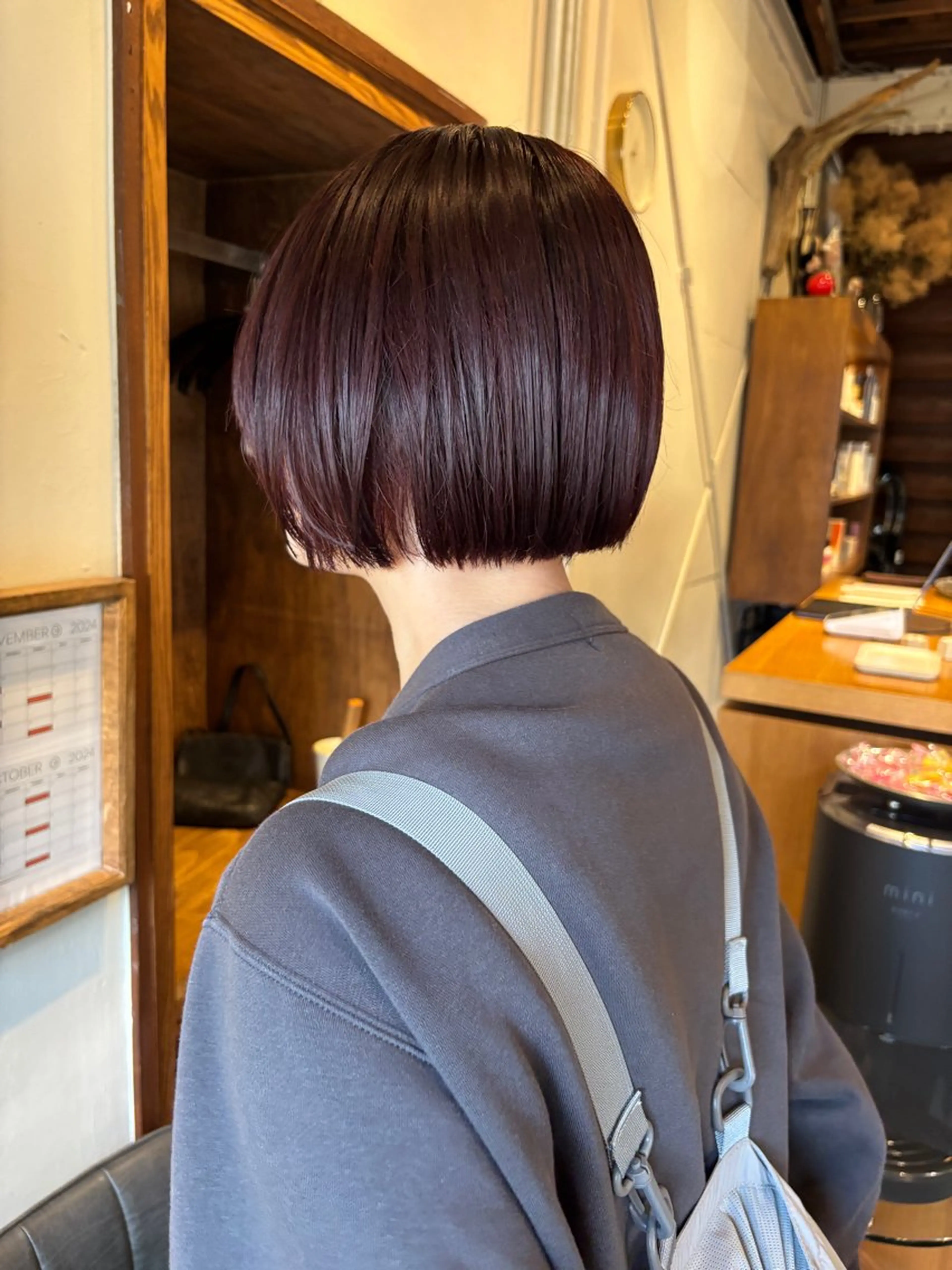 ショート カラー Chiho / 梅田 / ボブ/ パーマのヘアスタイル