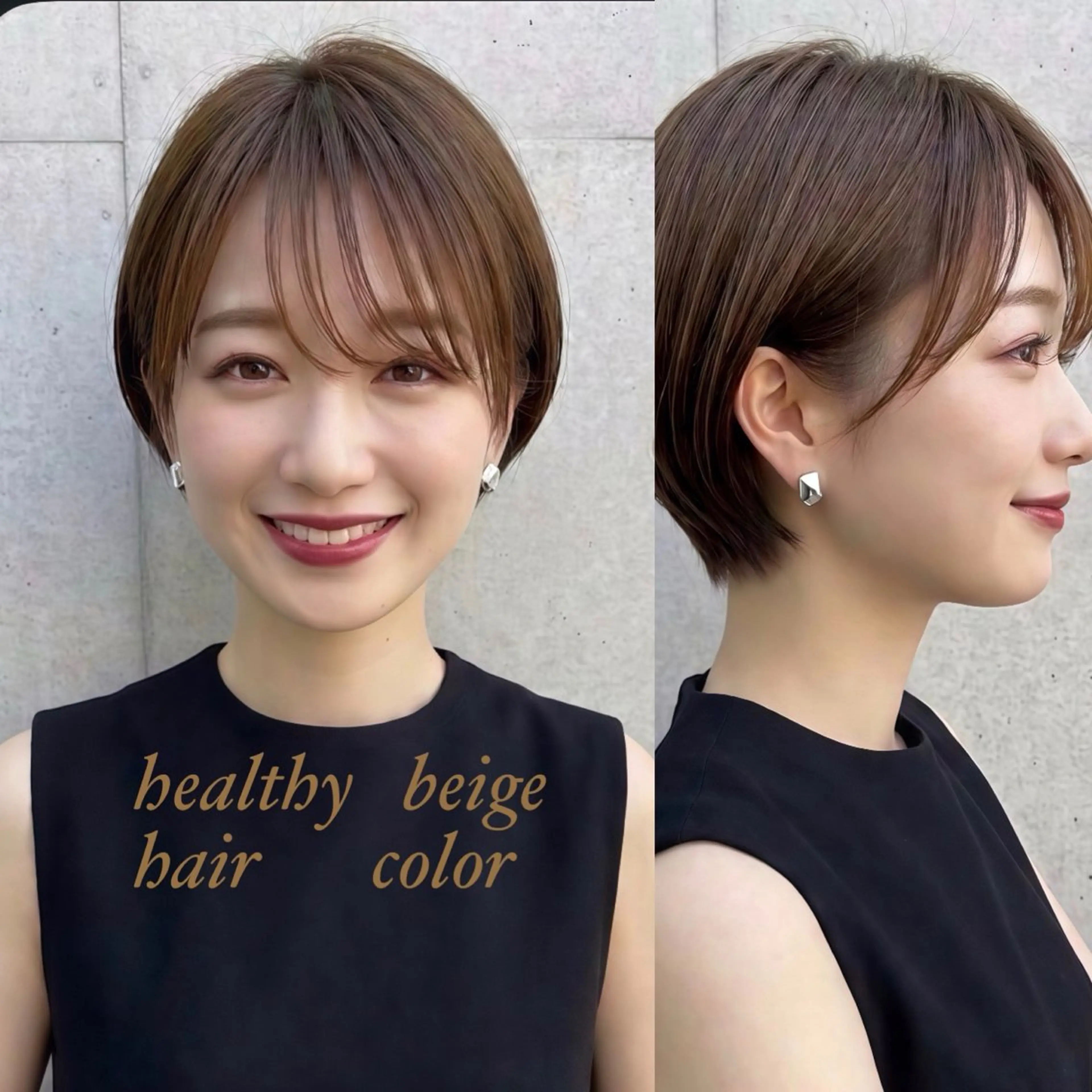 ショート カラー カット ヘアカラー M.SLASH 辻 孝志のヘアスタイル