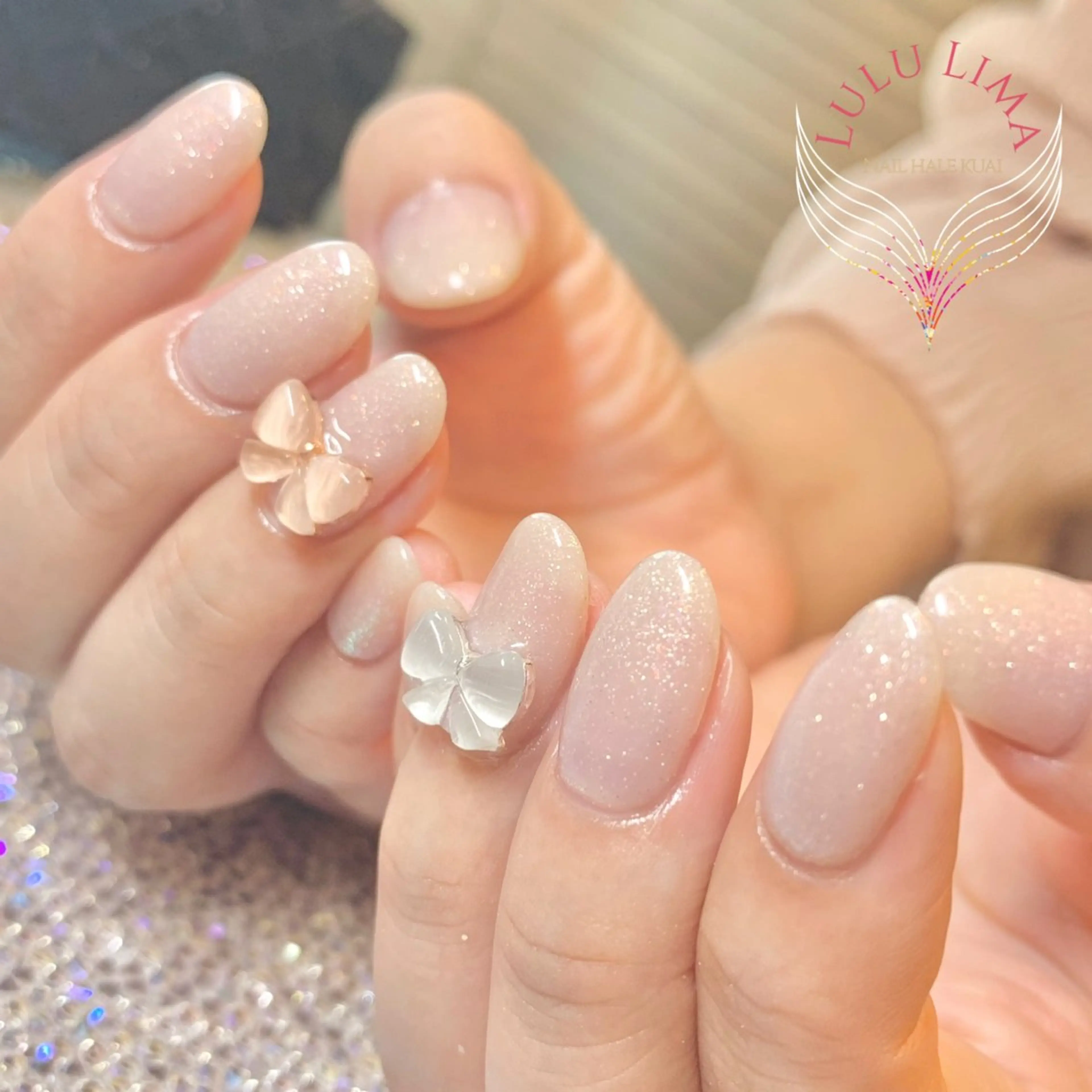 50%OFF 【ミニモ学割】ラメグラ/ワンカラー➕パーツ2の写真