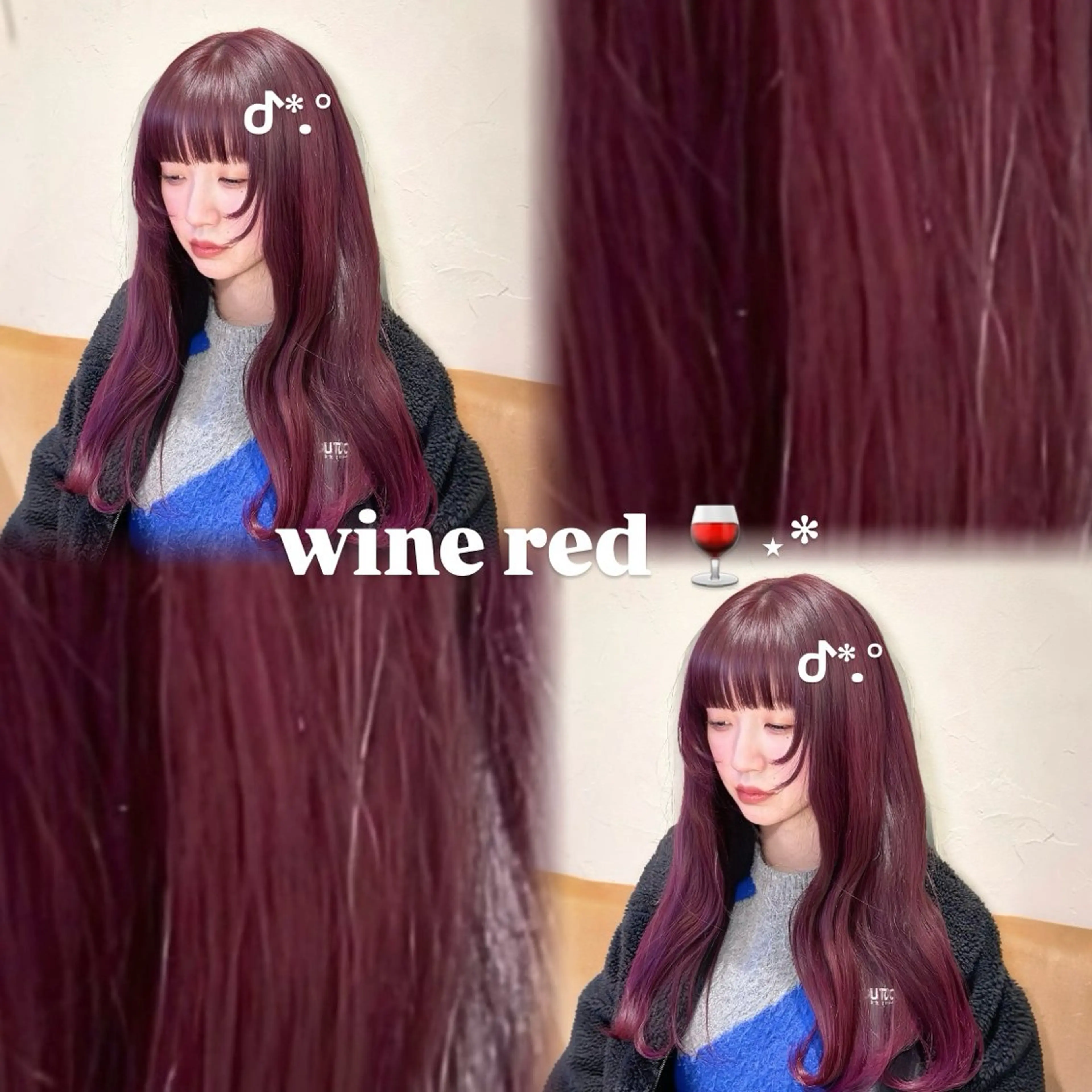 ロング カラー ヘアカラー 透明感カラー×レイヤ ー🧊横田 冴のヘアスタイル