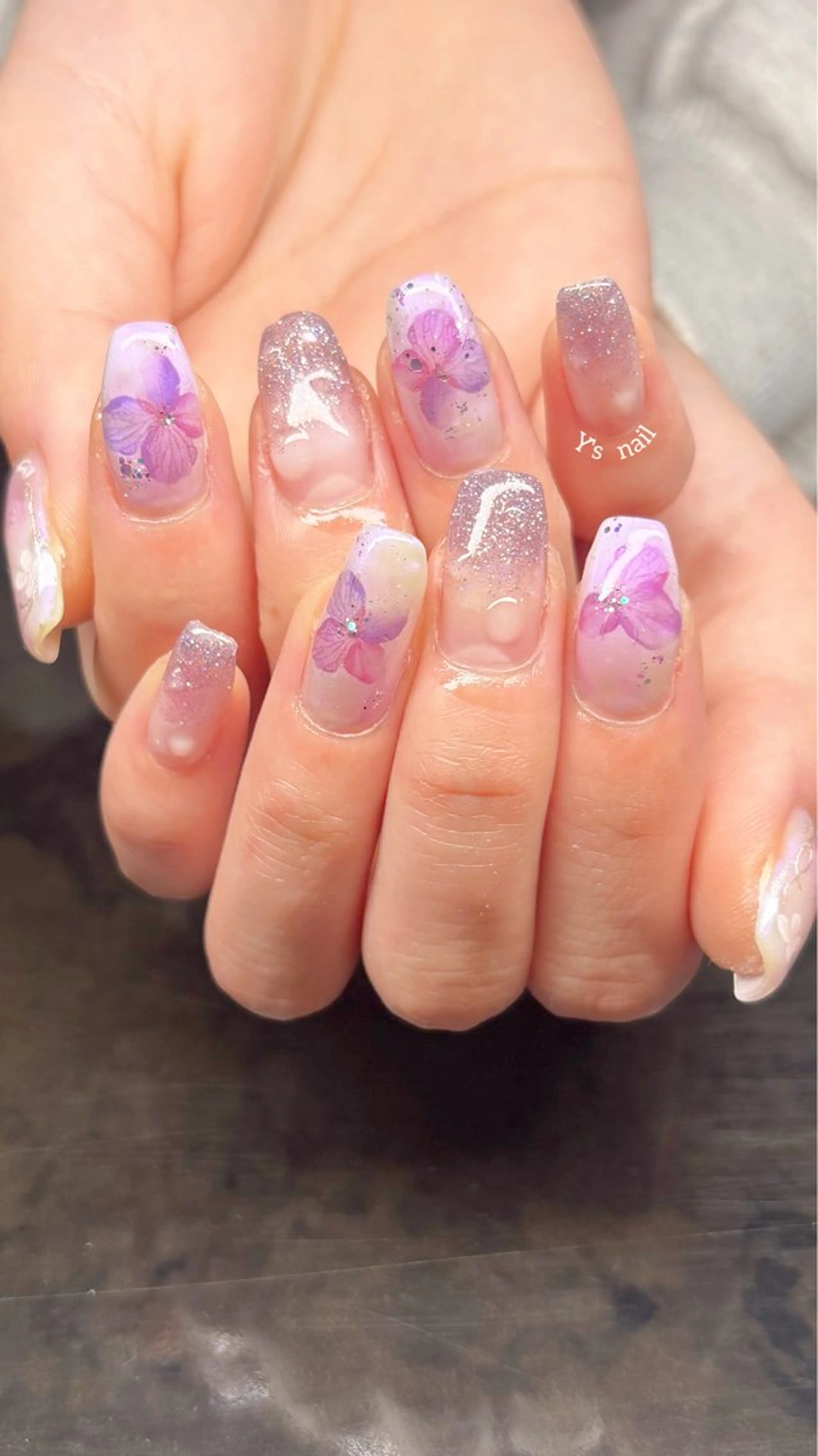 ネイル 手書きが得意🖌️ Y’s  nailのネイルデザイン