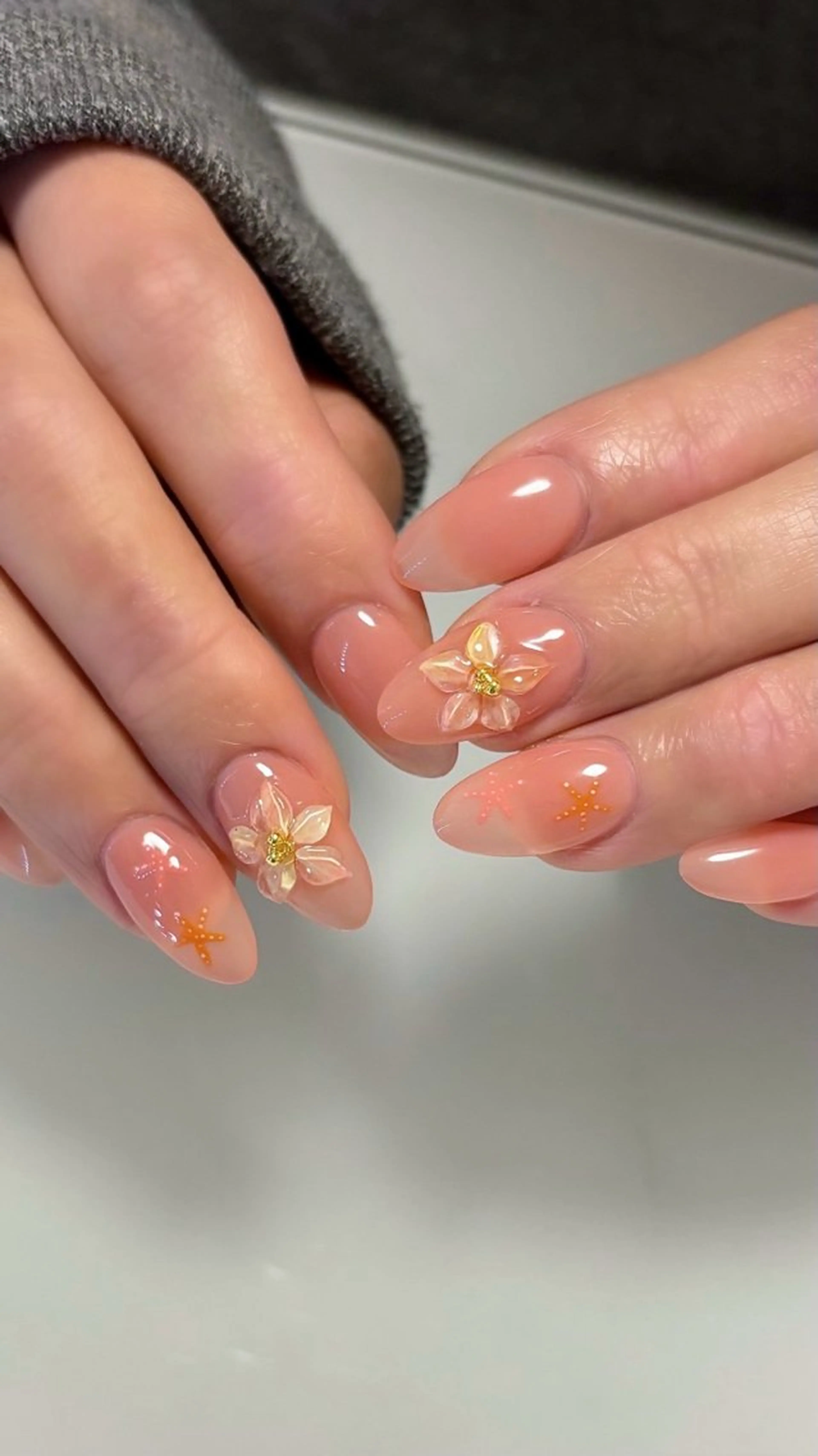 ネイル 長さ出し toyvenail kotone  川越のネイルデザイン