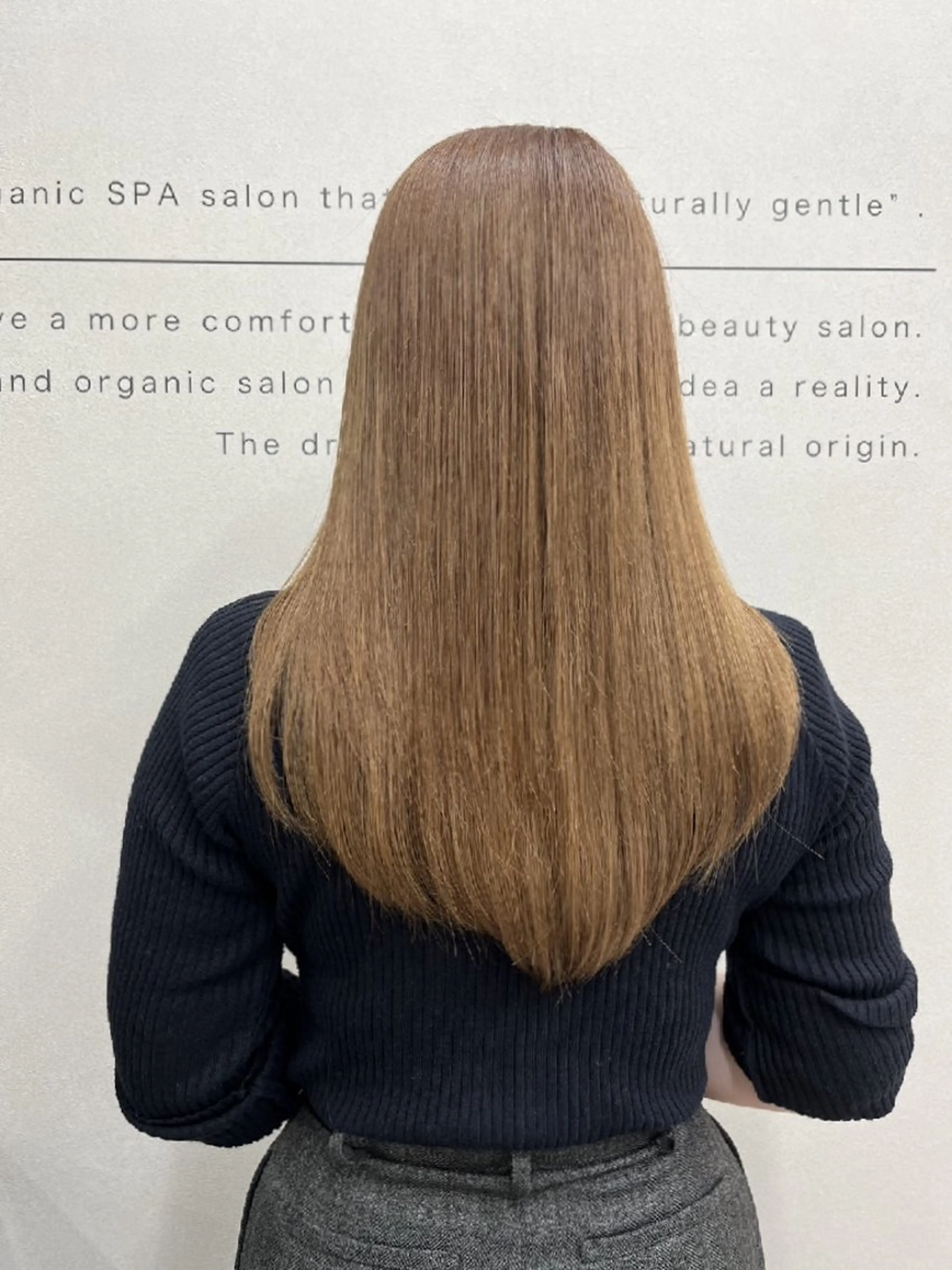 ロング トリートメント 杉本 奈穂/藤崎のヘアスタイル