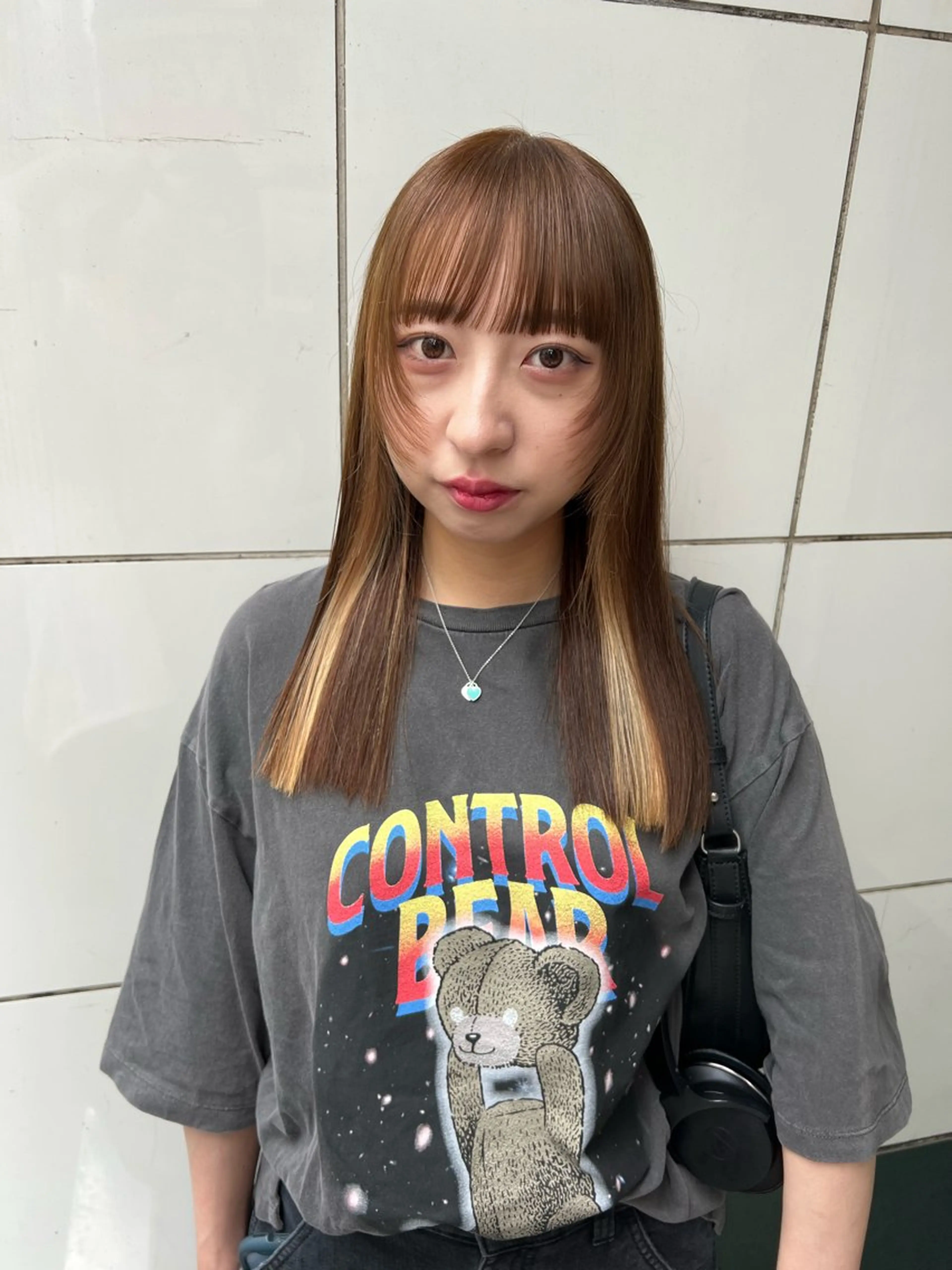 ミディアム カラー 高畑 恵莉 👒 暖色 / 艶髪 🧺のヘアスタイル