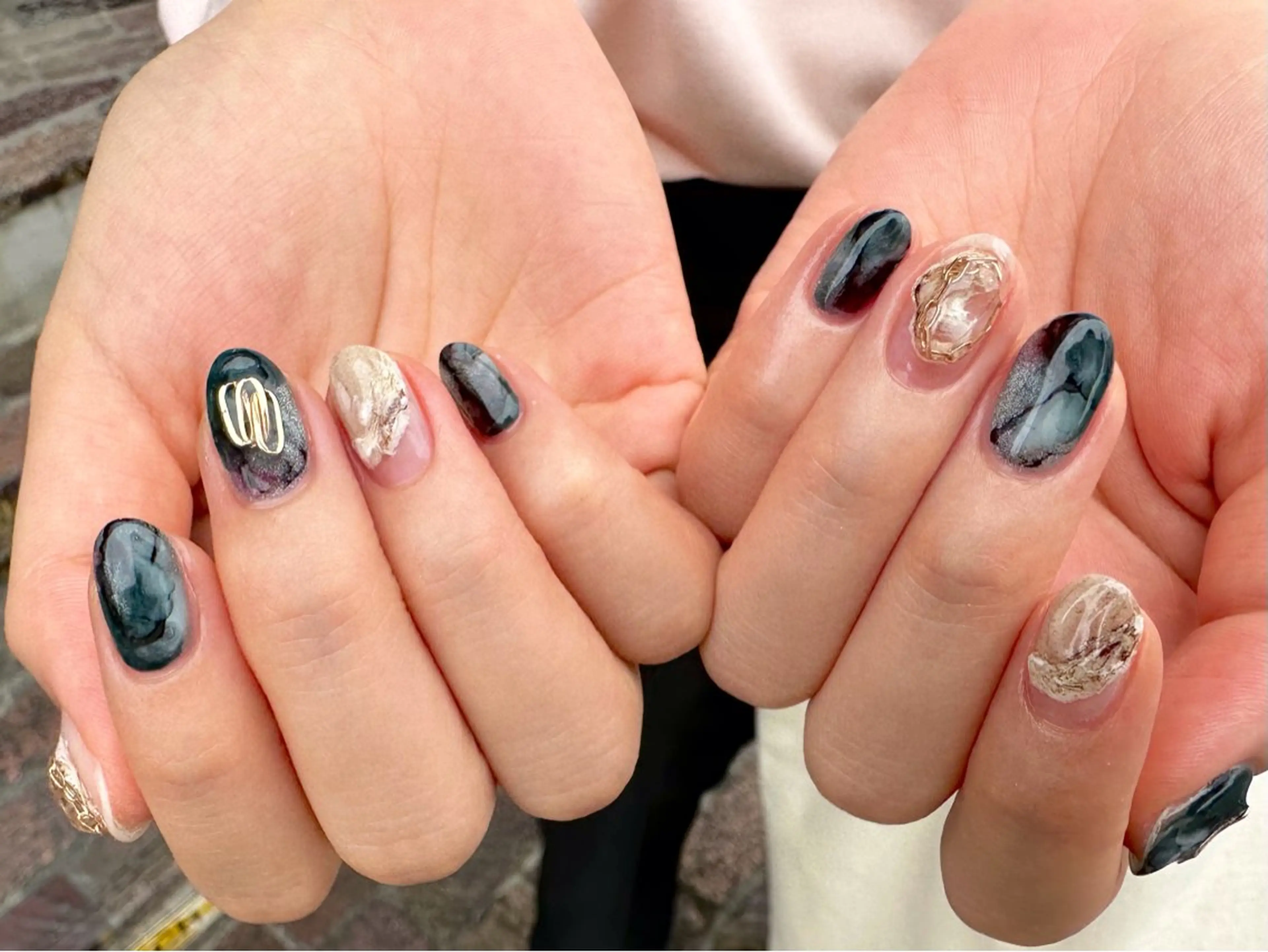 ネイル ブルー NAIL'S MODAのネイルデザイン