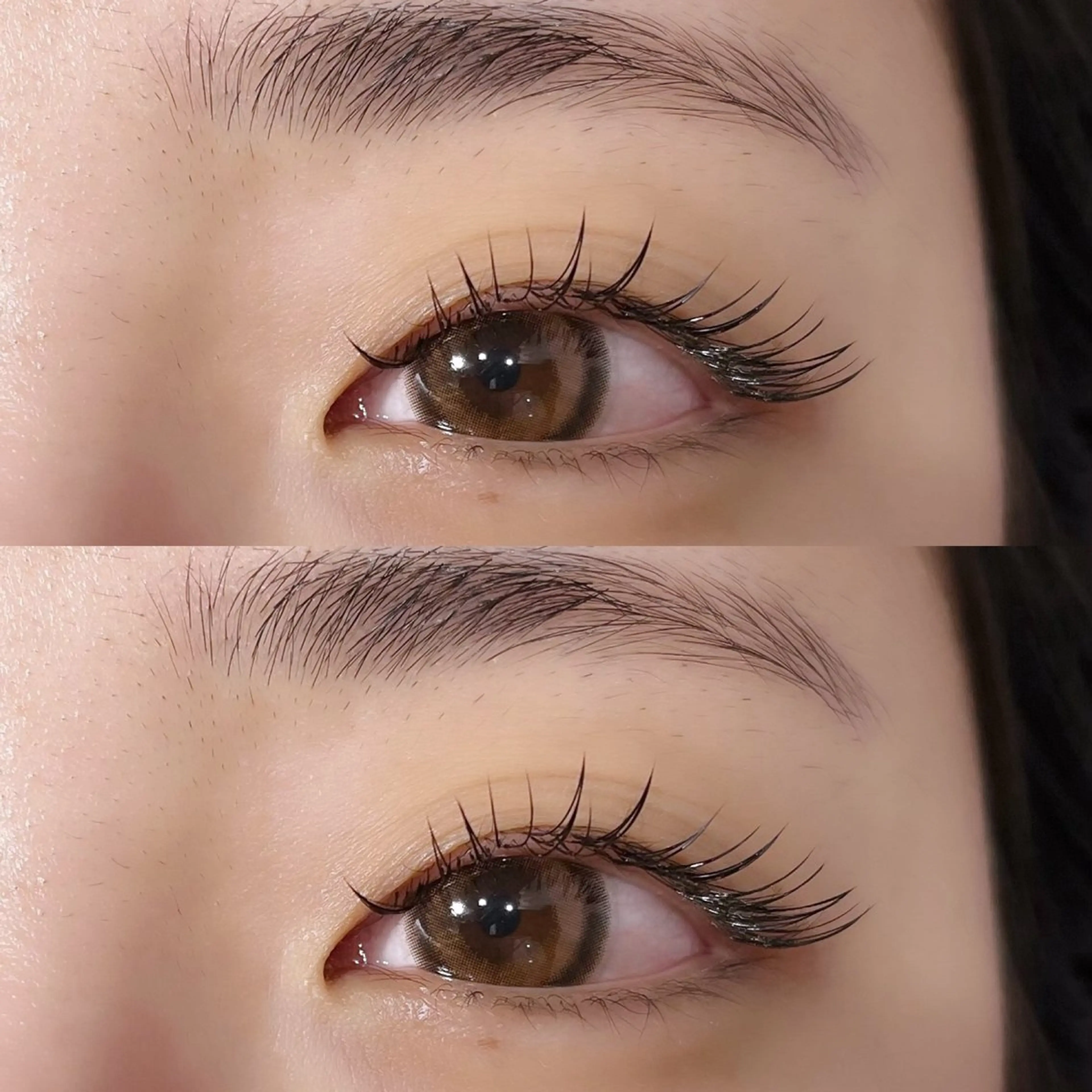 マツエク・マツパ 束感まつ毛 フラットラッシュ Jカール Eyestylist Kasaiのマツエク・マツパデザイン