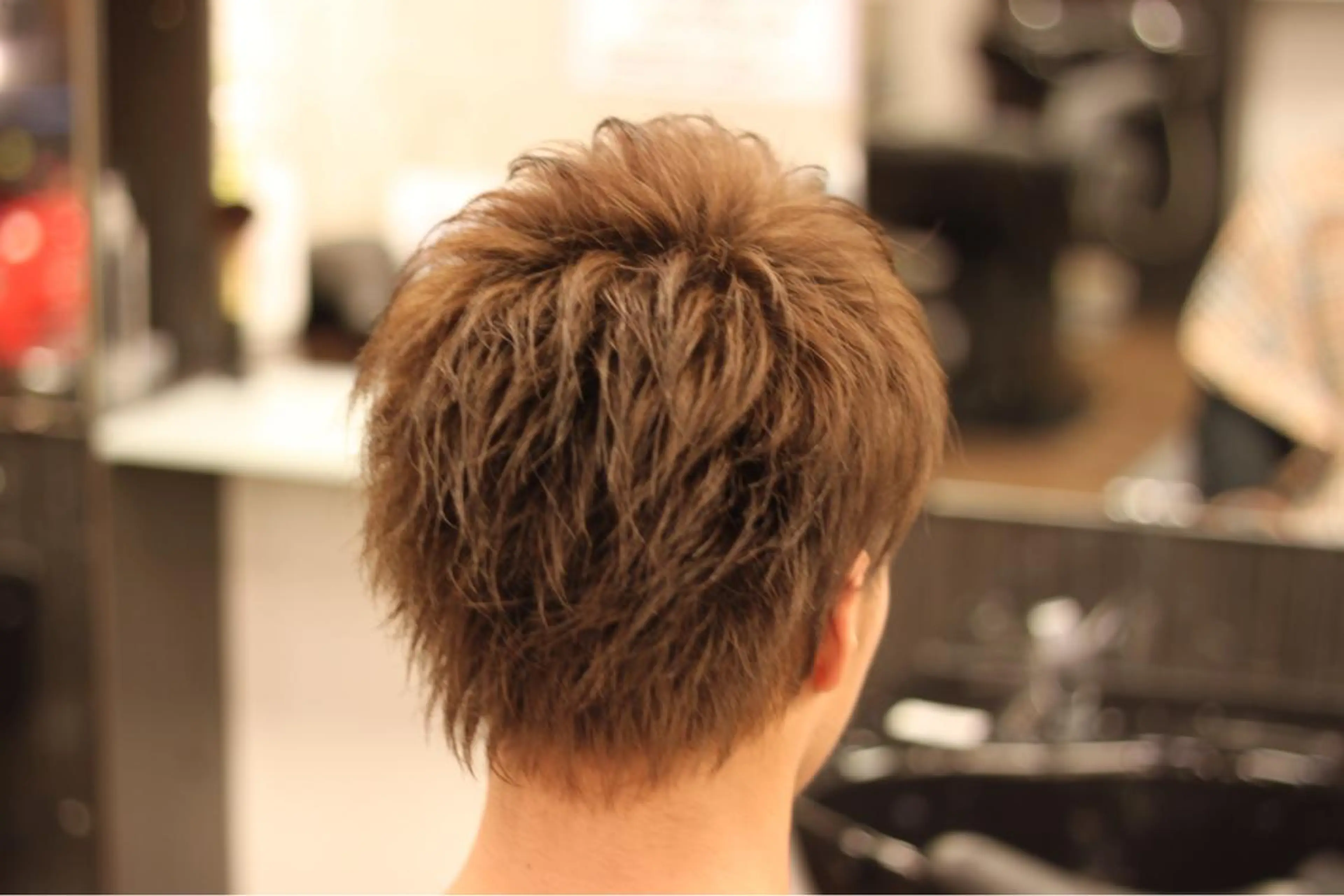 ショート カラー メンズ カット ヘアカラー 前田賢生 ご新規様はNGのヘアスタイル