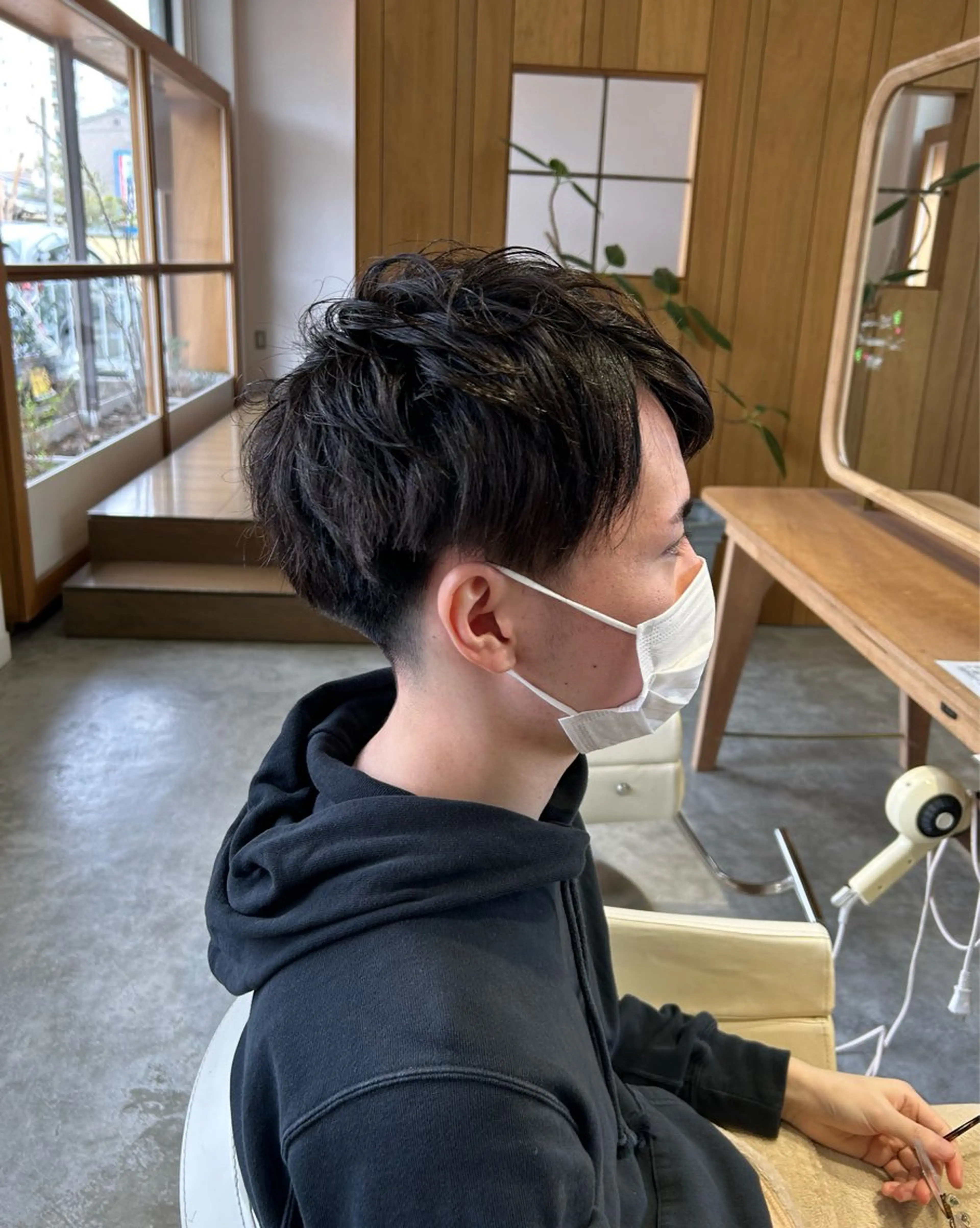 ショート パーマ メンズ メンズパーマ カット ヘッドスパ 佐藤 悠生 メンズパーマ.カットのヘアスタイル