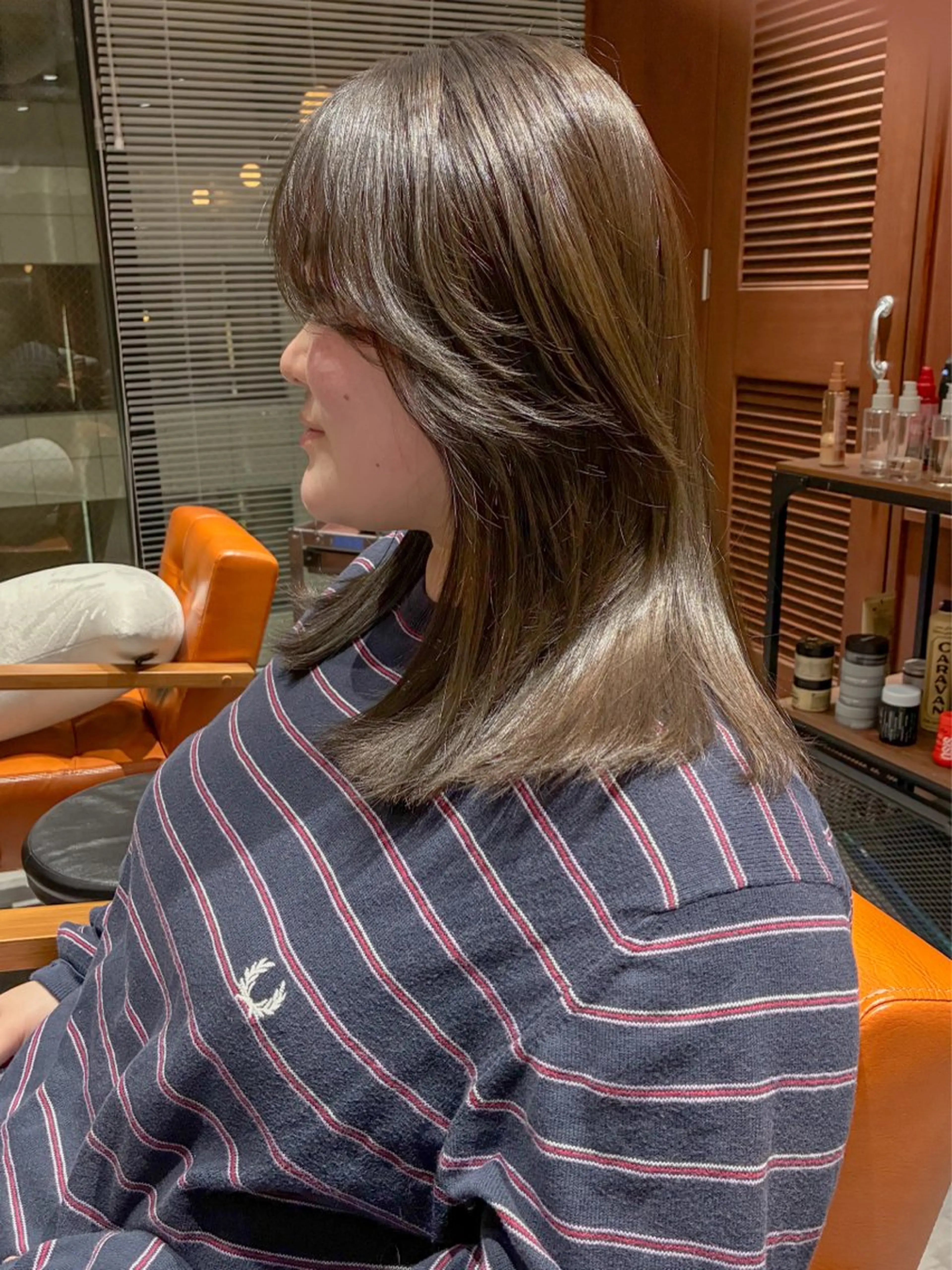 ショート カラー ヘアアレンジ カット ヘアカラー OPUSダブルカラー ケアブリーチのヘアスタイル
