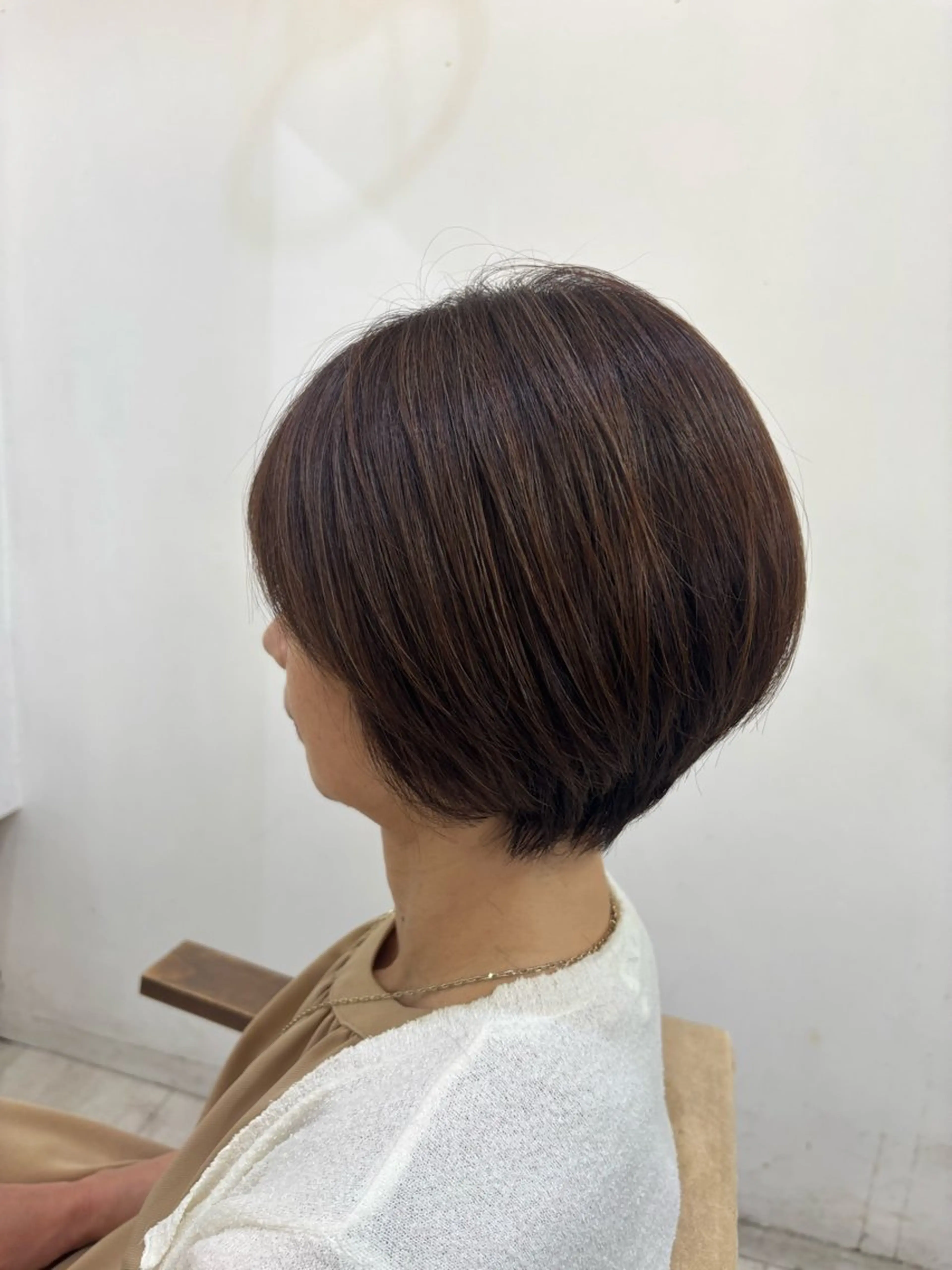 ショート HairMake NEW YORK所属・カットモデル募集/ 加藤美月のヘアスタイル