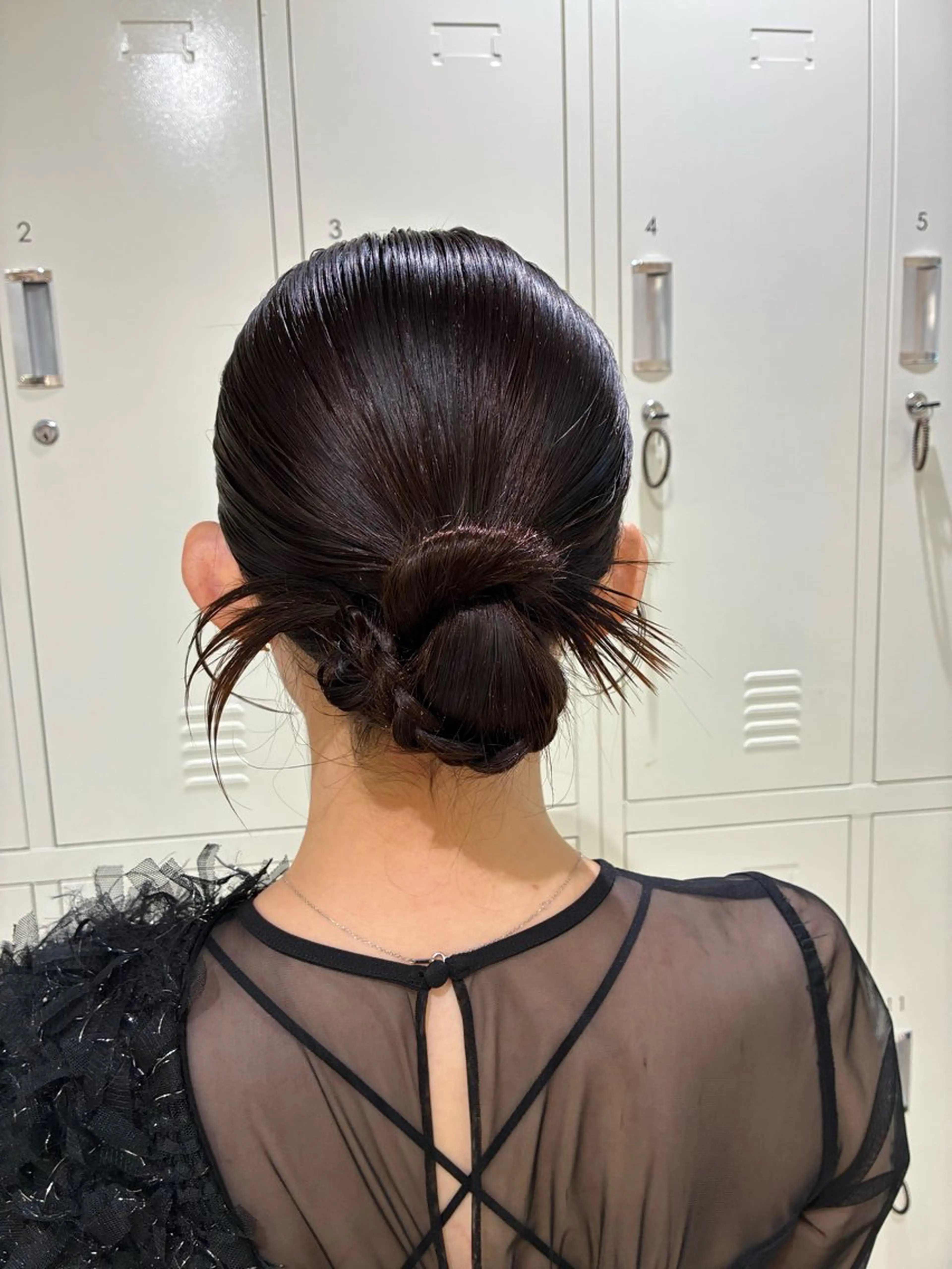 セミロング ヘアセット アレンジ/縮毛矯正 FACE。ゆのんのヘアスタイル