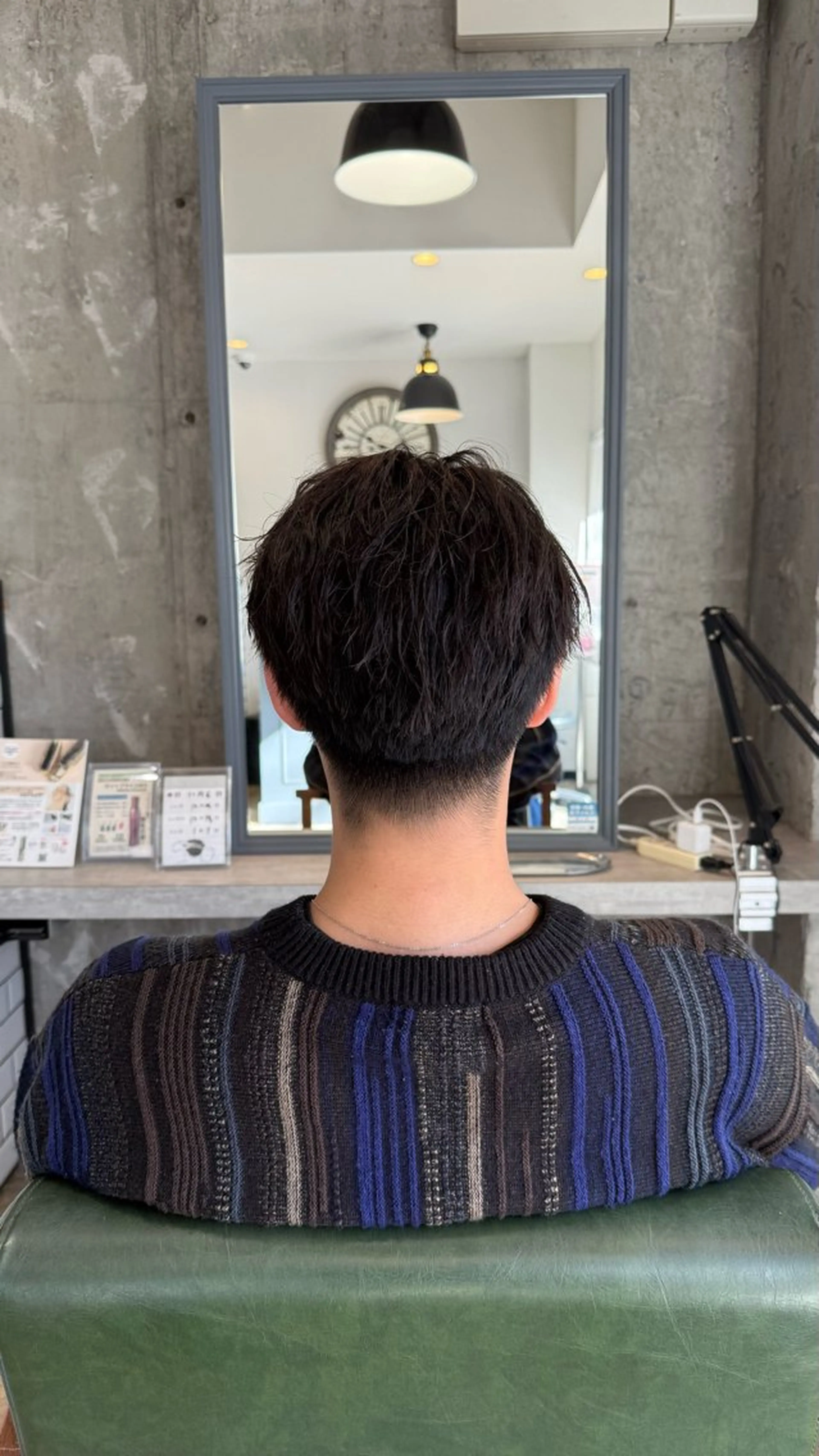 ショート メンズ メンズパーマ 刈り上げ メンズ専門 Ryukiのヘアスタイル