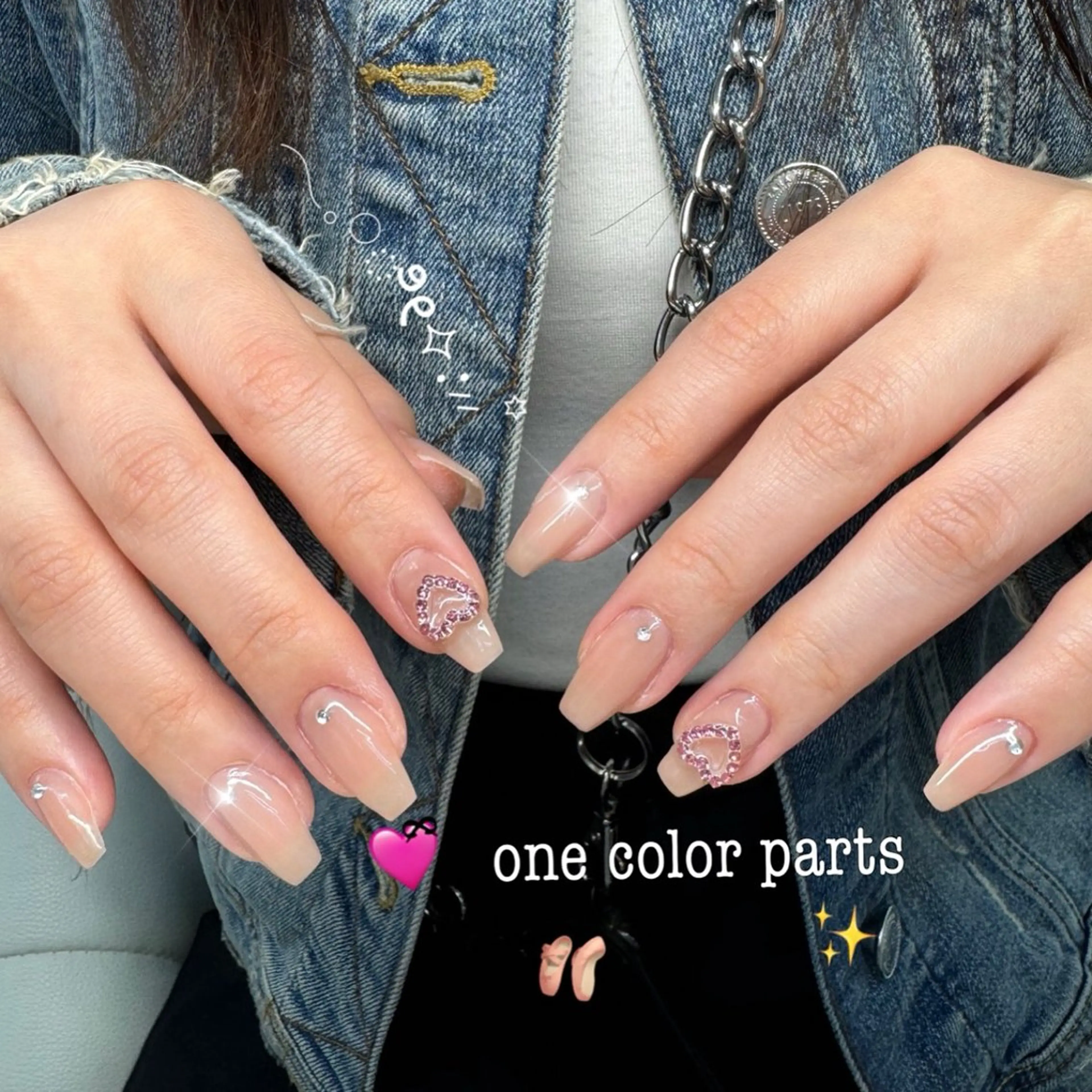 ネイル ワンカラーネイル ハンドネイル salon bell （NOA）♡ྀིのネイルデザイン