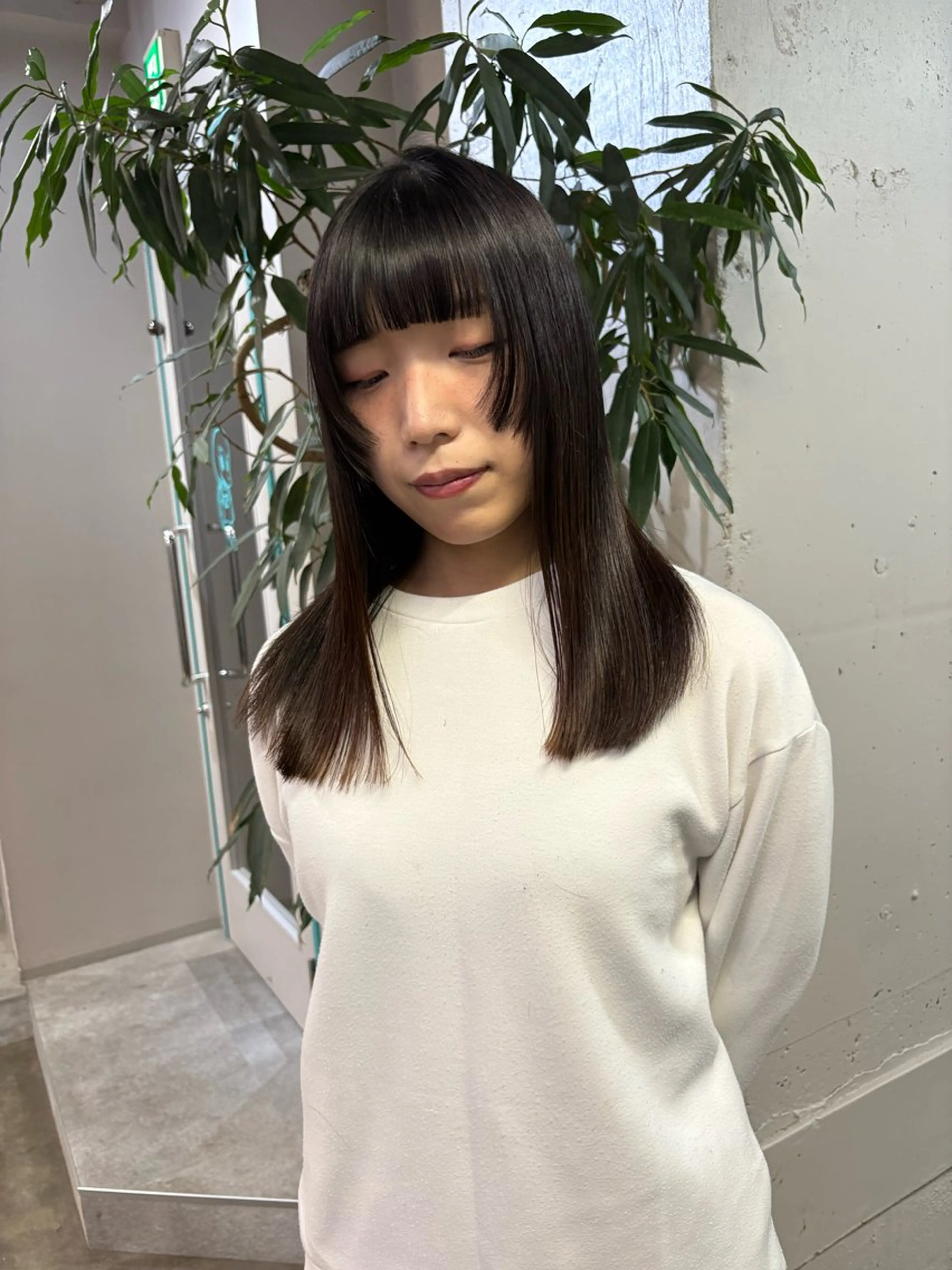 ロング ハイトーン レイヤー🎀meiのヘアスタイル