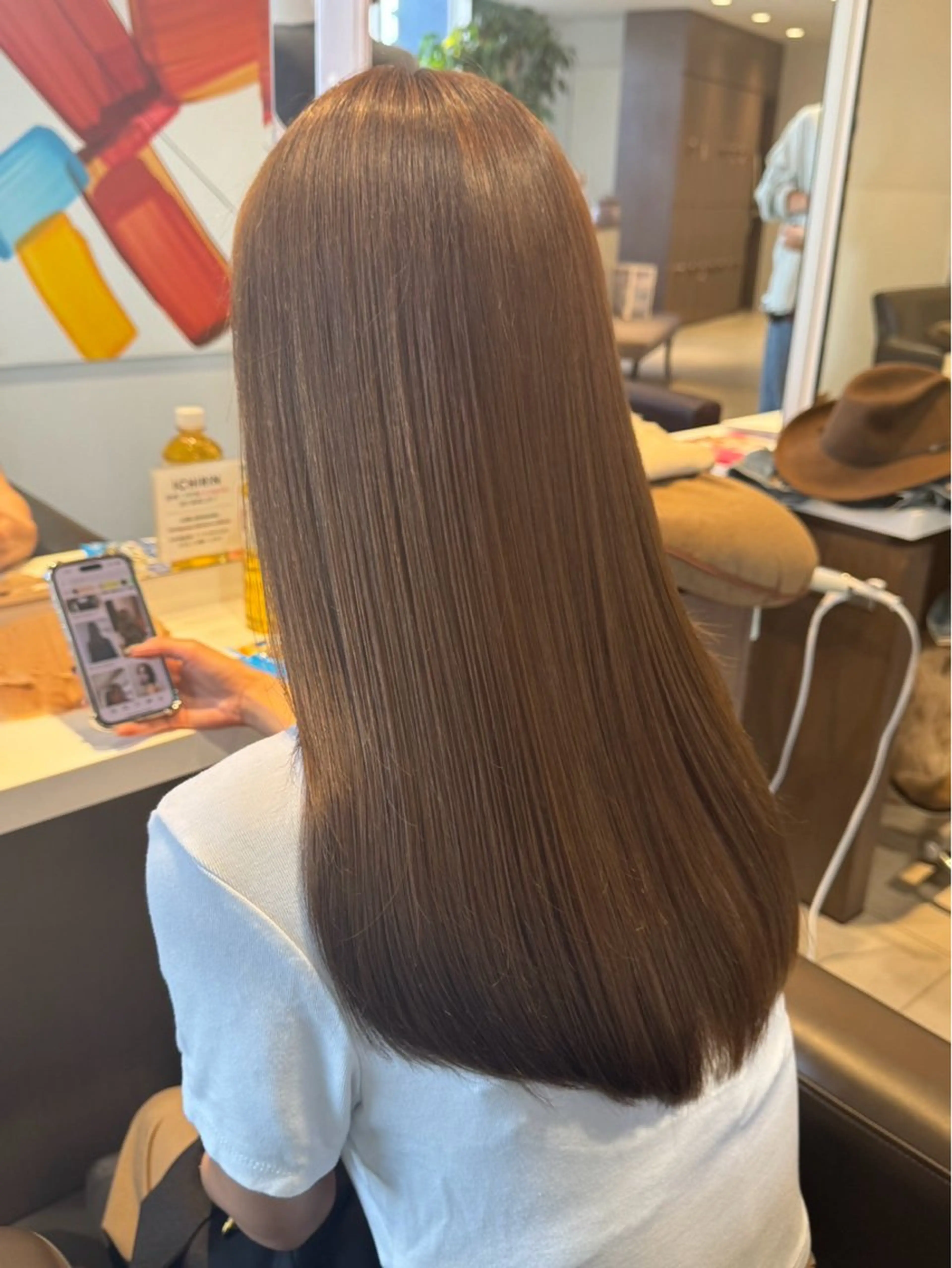 【minimo限定💖⠀】カット×AVEDAカラー×ライトトリートメント 🫧の写真