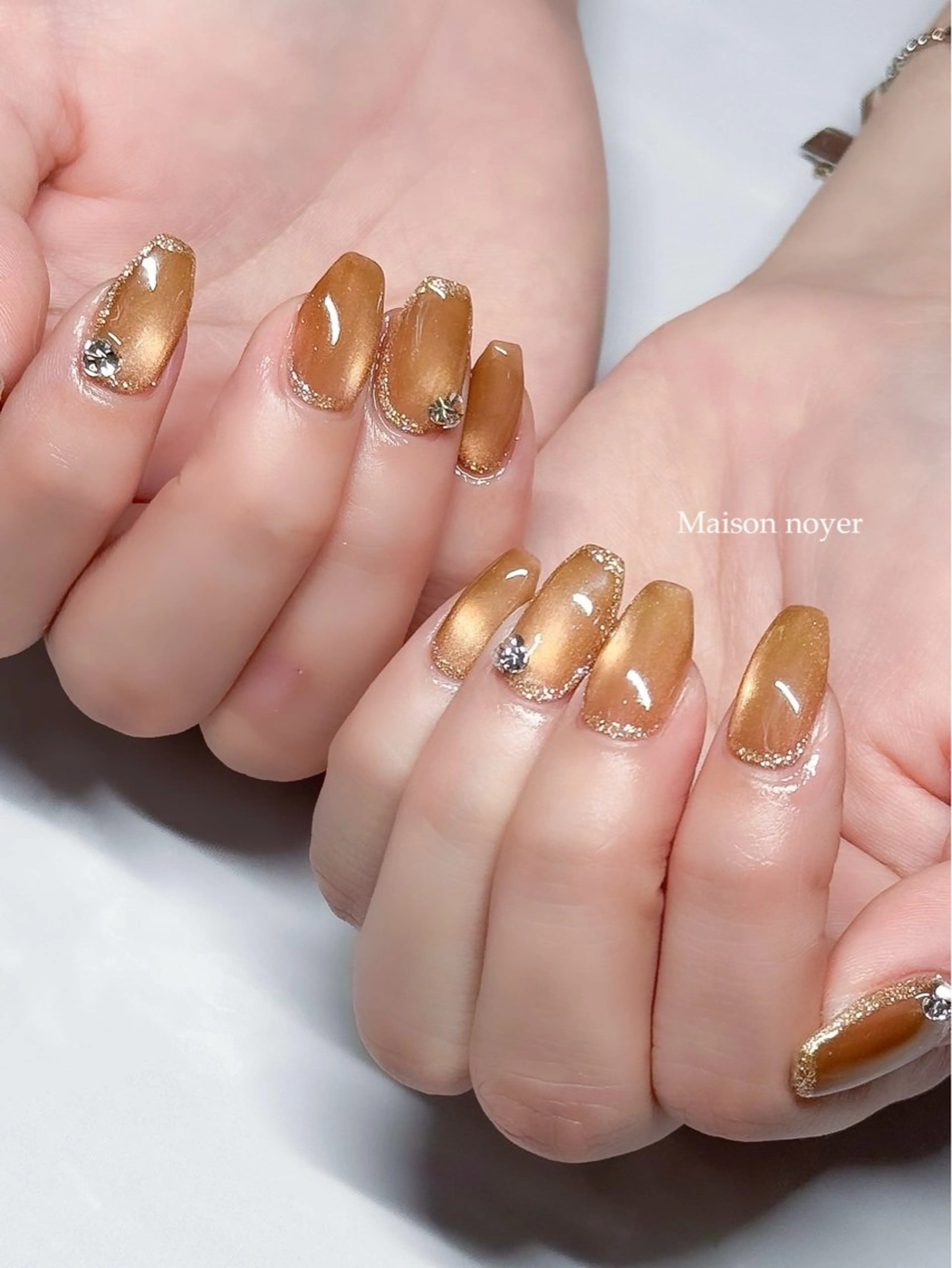 ネイル ハンドネイル Maison noyerのネイルデザイン