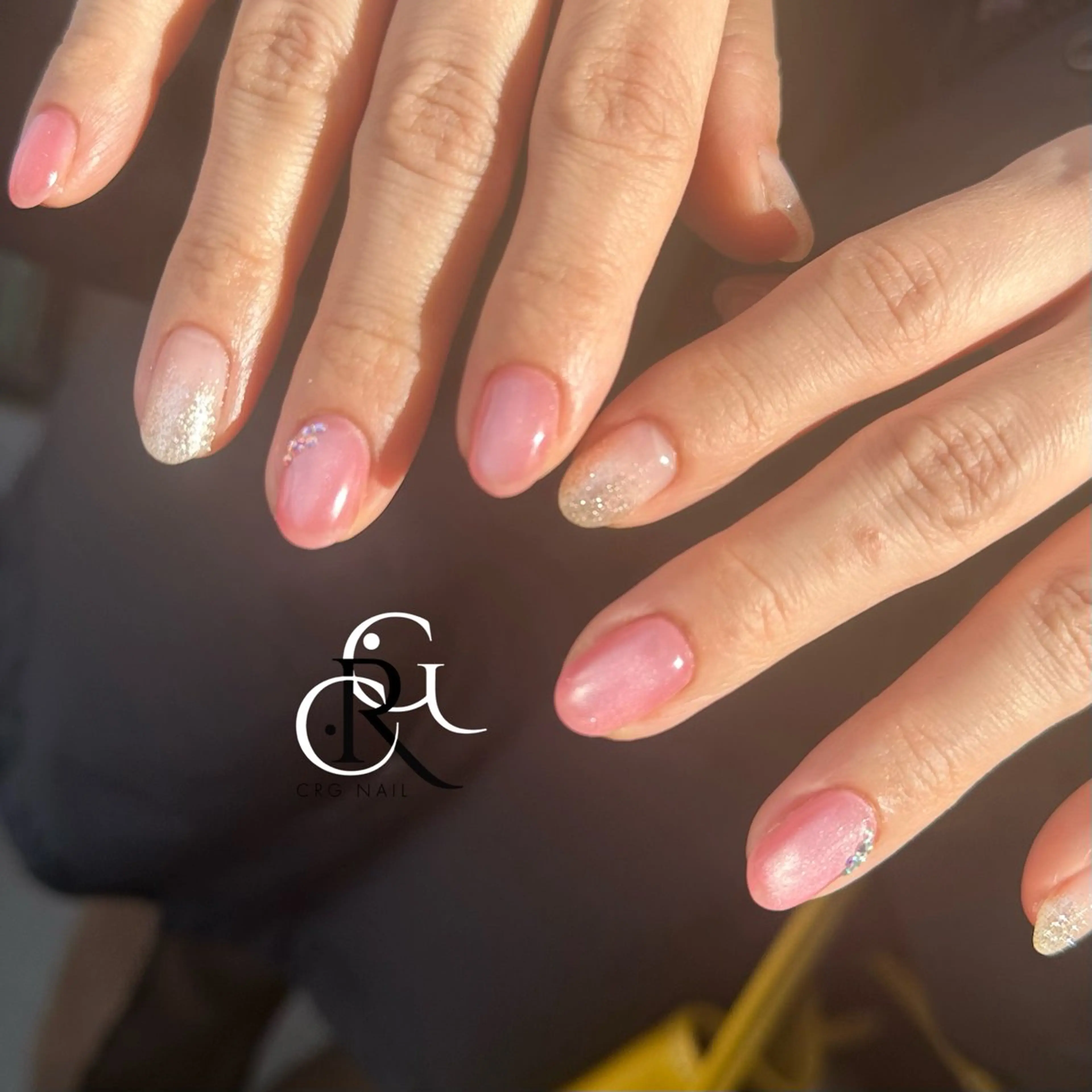 ネイル ピンク 春ネイル ハンドネイル CRGNAIL TOKOのネイルデザイン