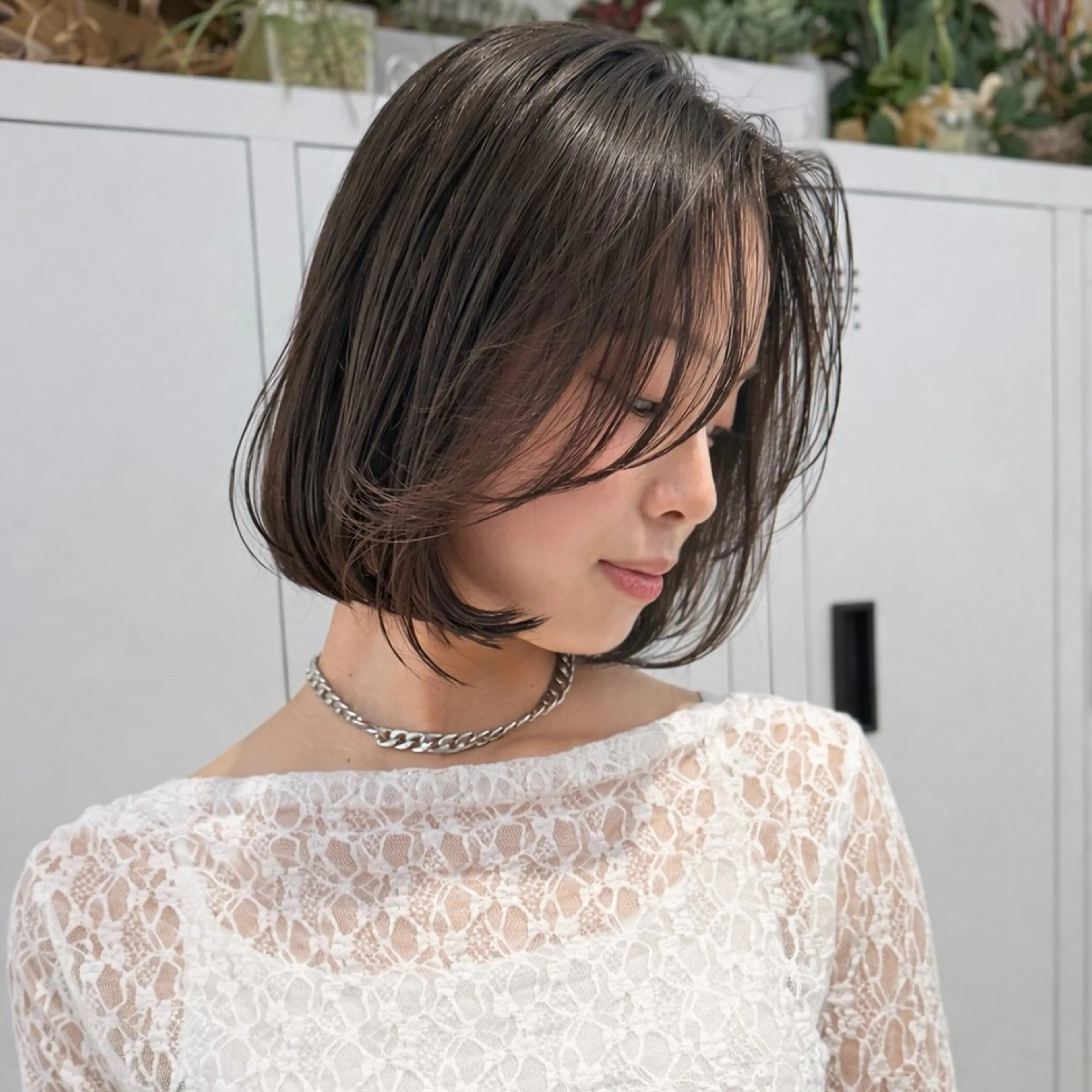 ショート カラー ボブ 韓国風ヘア カット ヘアカラー トリートメント 北九州美容室 🕊️わかな✂︎のヘアスタイル