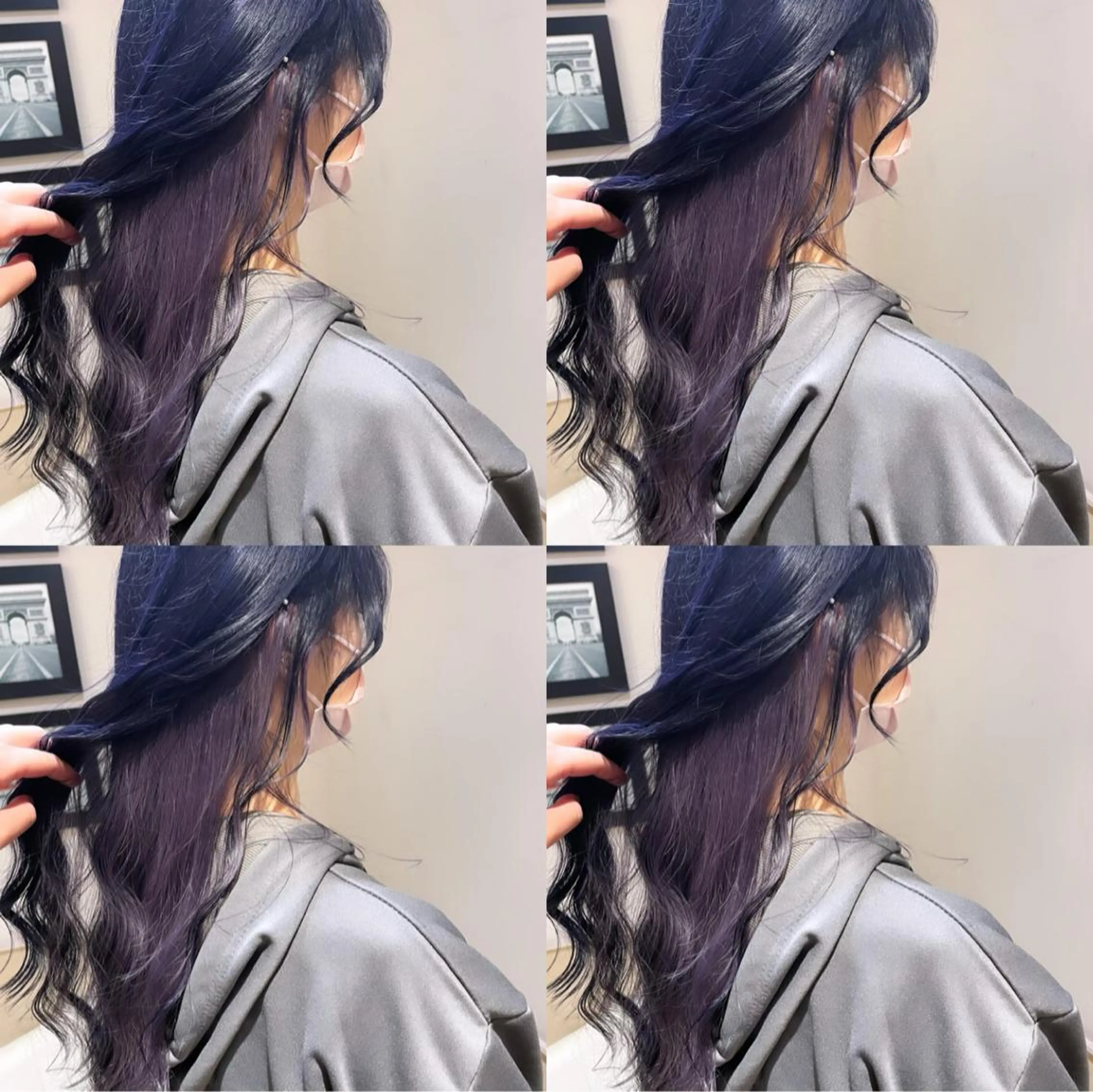 ロング カラー ラベンダーカラー 🌟トップデザイナー 高橋🌟のヘアスタイル