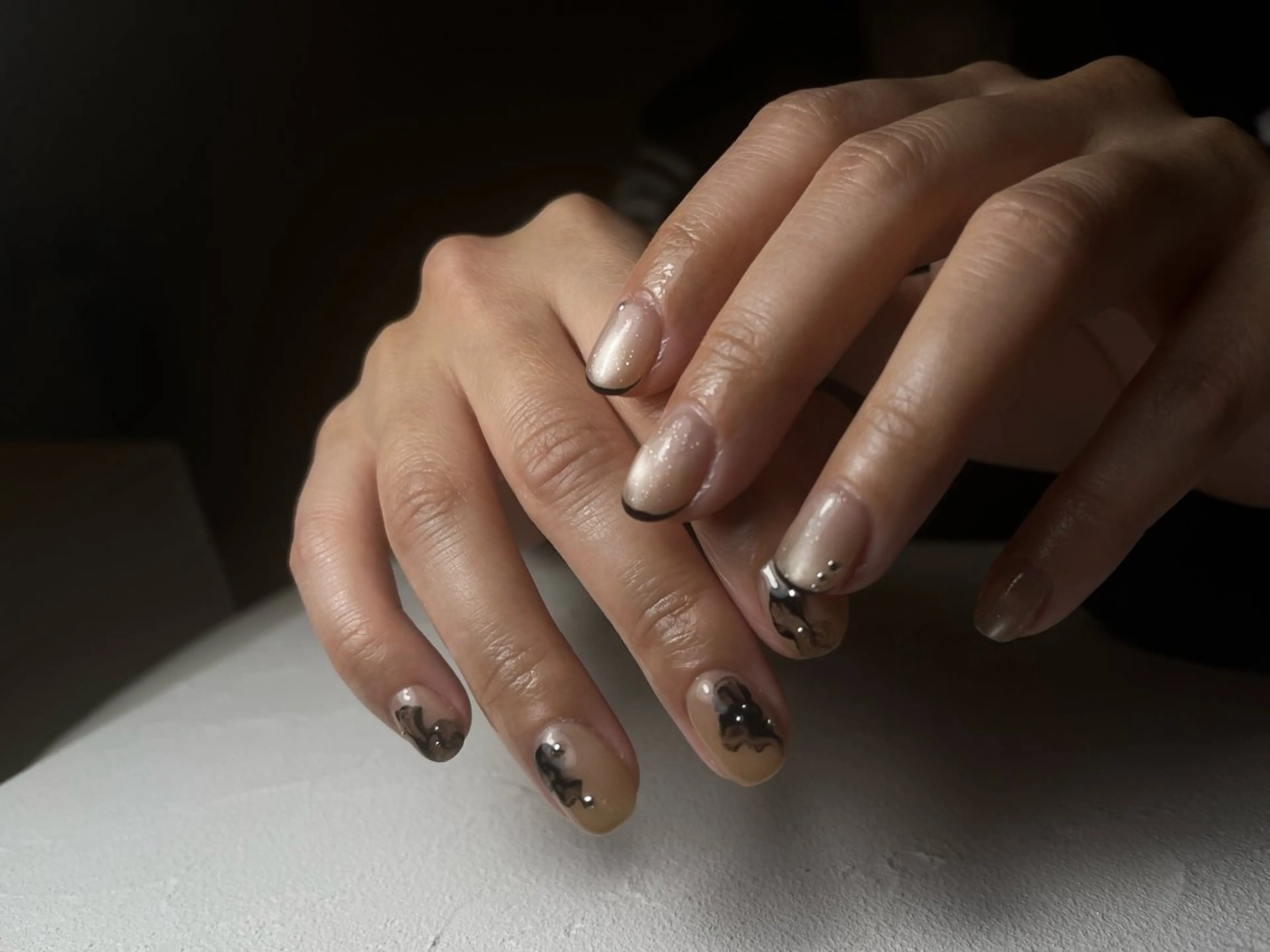 ネイル ハンドネイル tete. teruyoのネイルデザイン