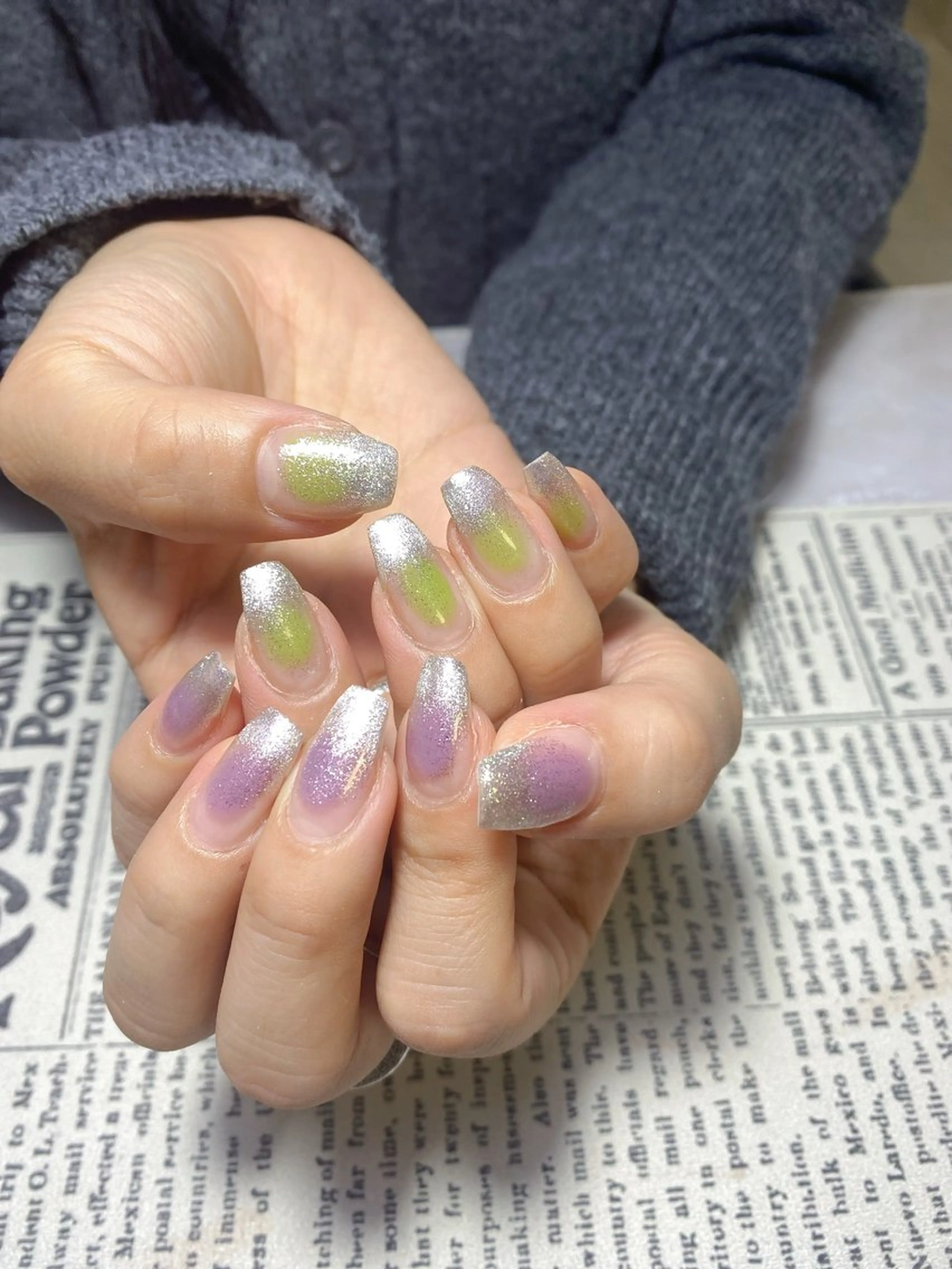 ネイル アートネイル フレンチネイル ジェルネイル グラデーション 韓国ネイル Nail Salon kihi大塚店のネイルデザイン