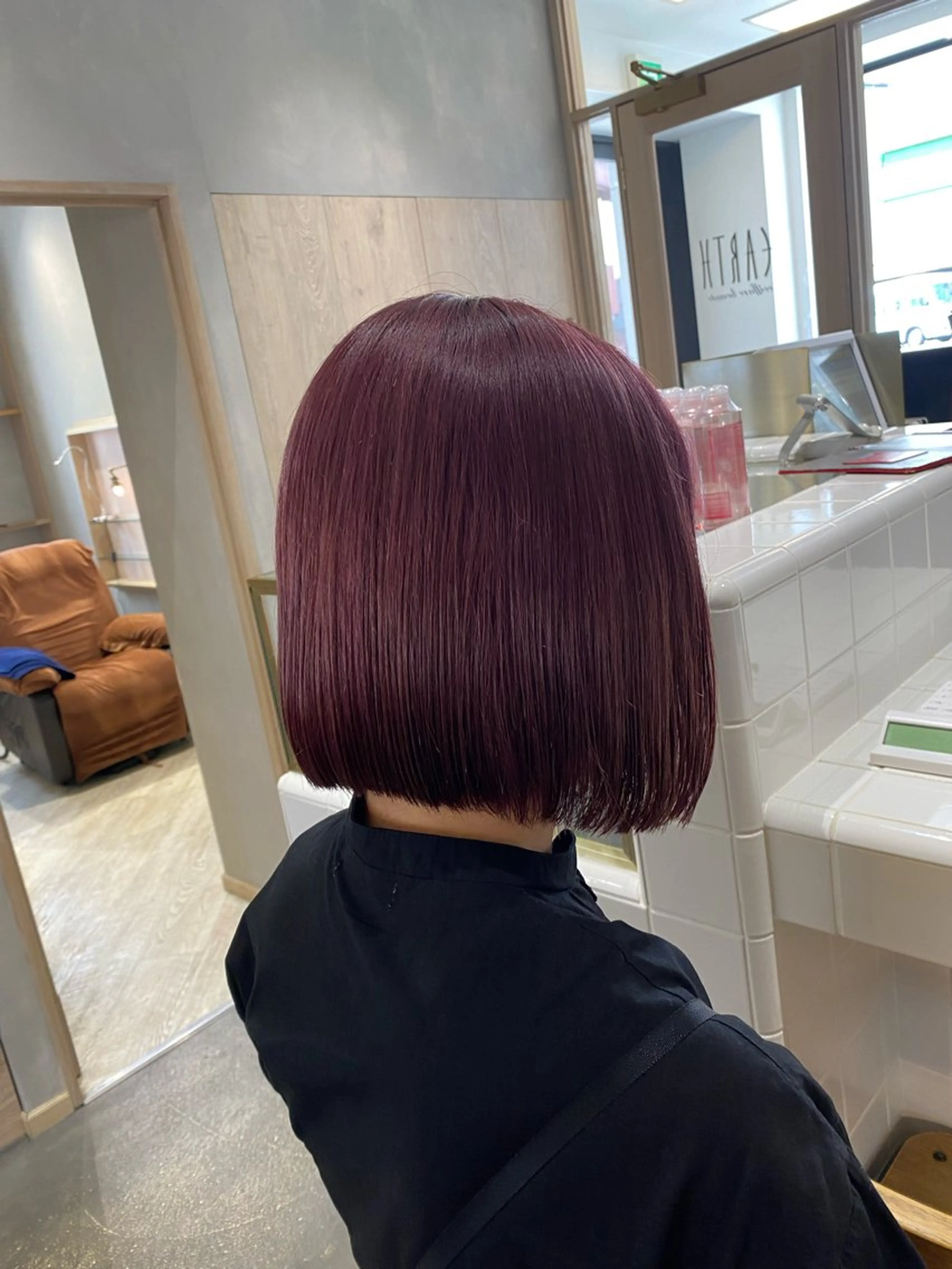 ミディアム 町田 甲陽のヘアスタイル