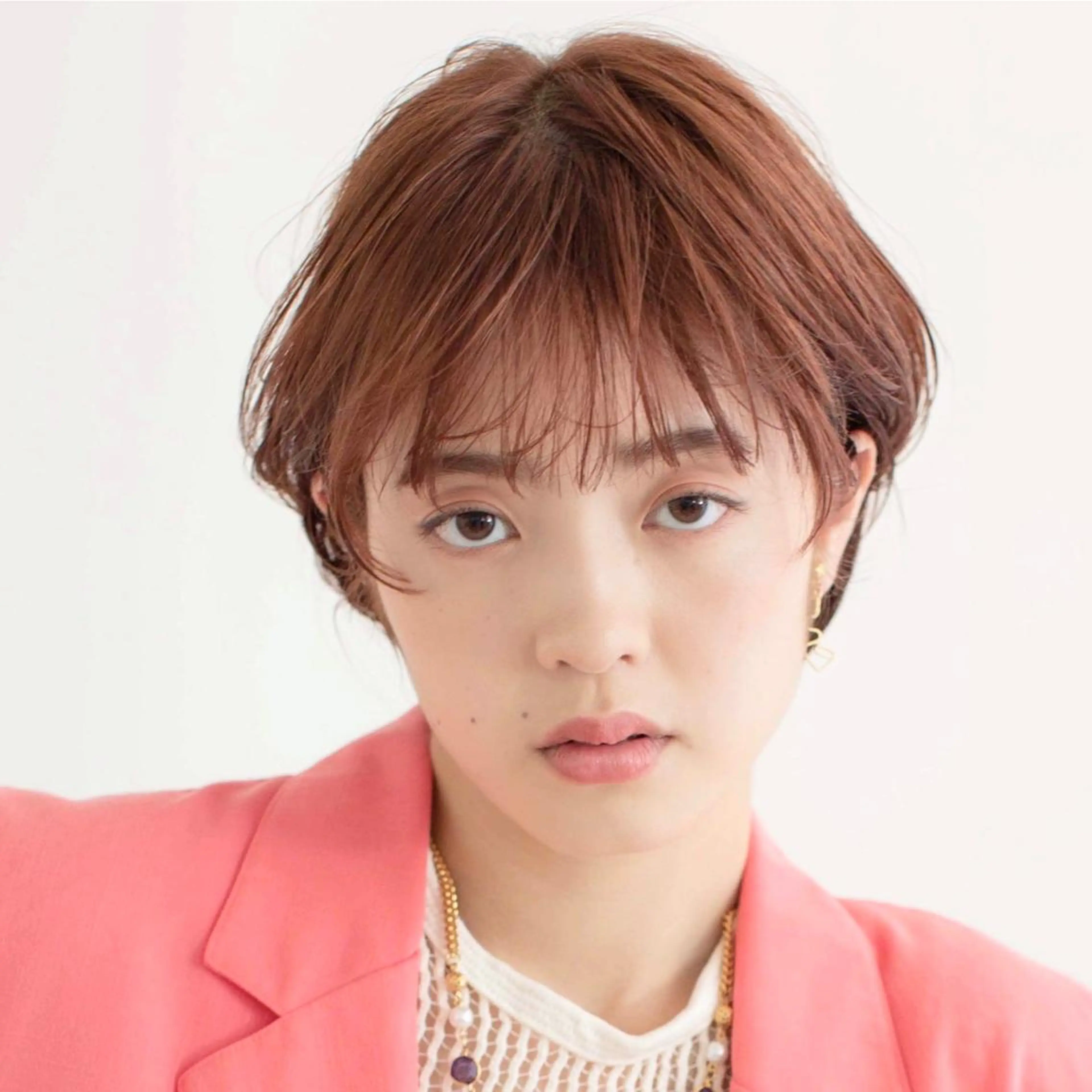 ショート シースルーバング ショートヘア 《カット¥0》 朝山良徳のヘアスタイル