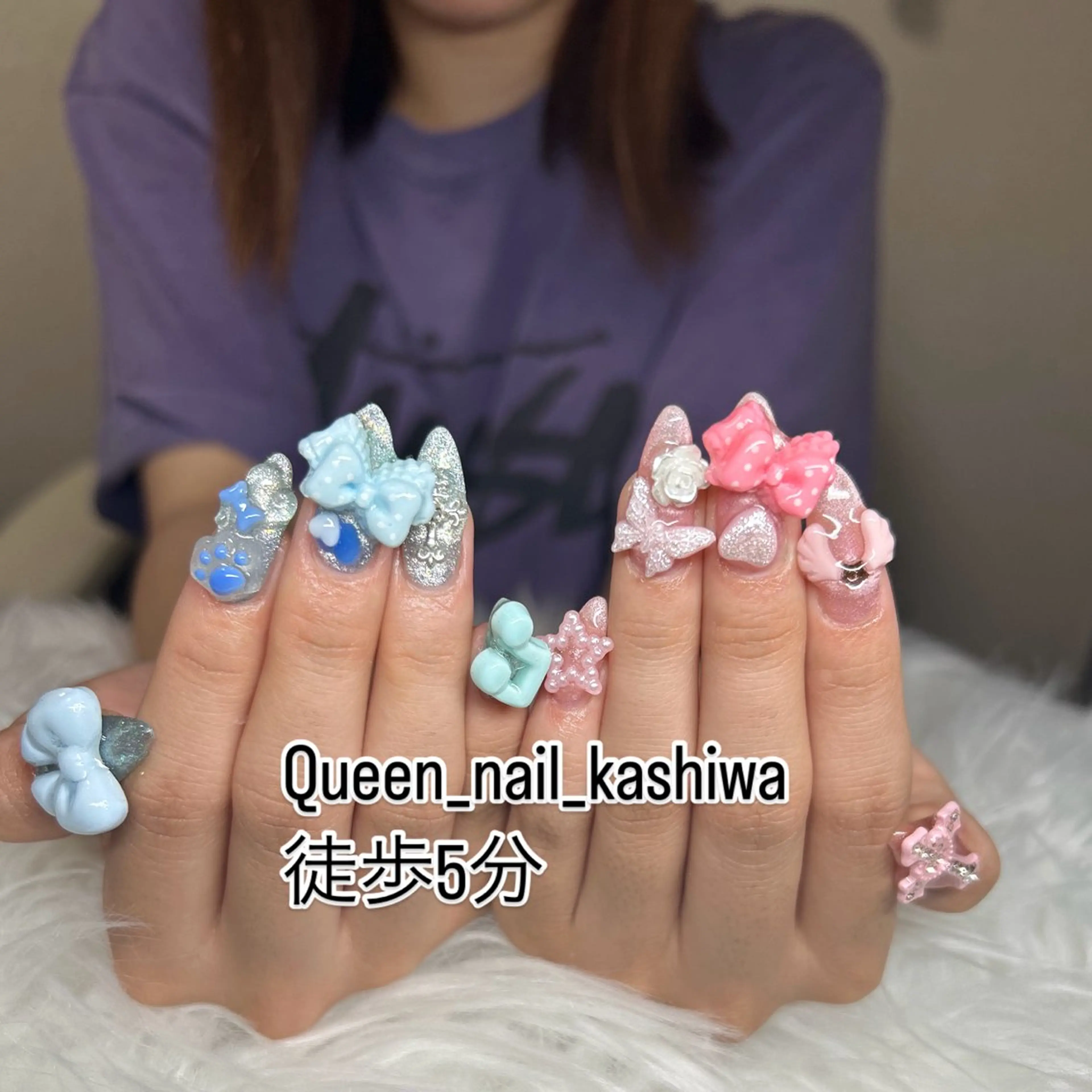 ネイル Queen Nail 柏店　クイーンネイルのネイルデザイン