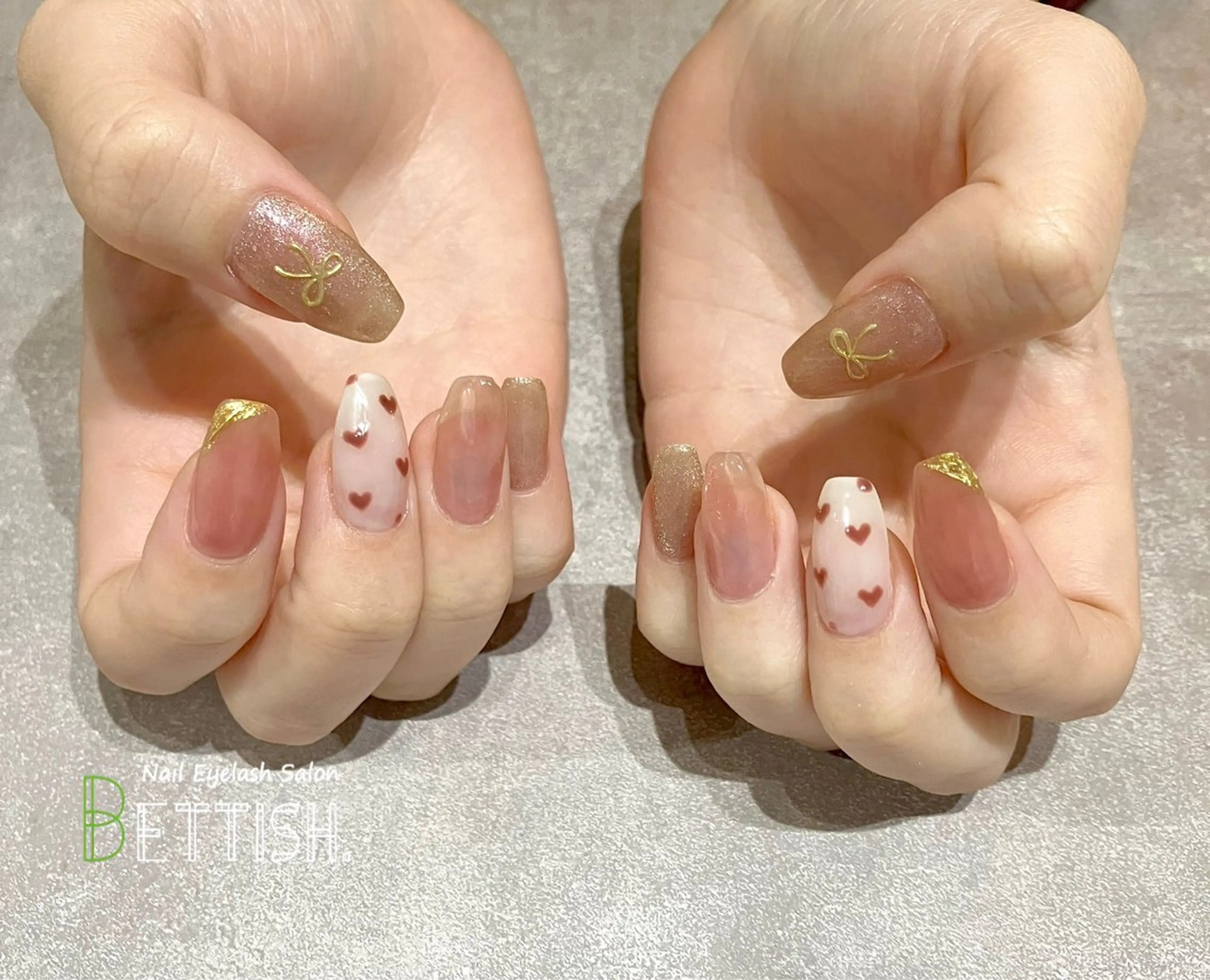 ネイル バレンタイン BETTISH. KUMIKO☺︎︎のネイルデザイン
